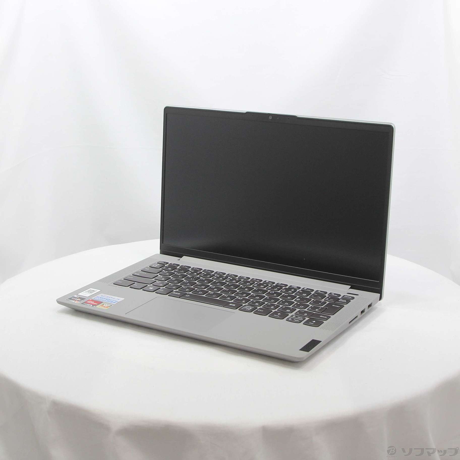 中古】ideapad Slim 550 82LM007MJP プラチナグレー ［AMD Ryzen 7 5700U  (1.8GHz)／16GB／SSD512GB／14インチワイド］ [2133056504913] - リコレ！|ビックカメラグループ  ソフマップの中古通販サイト