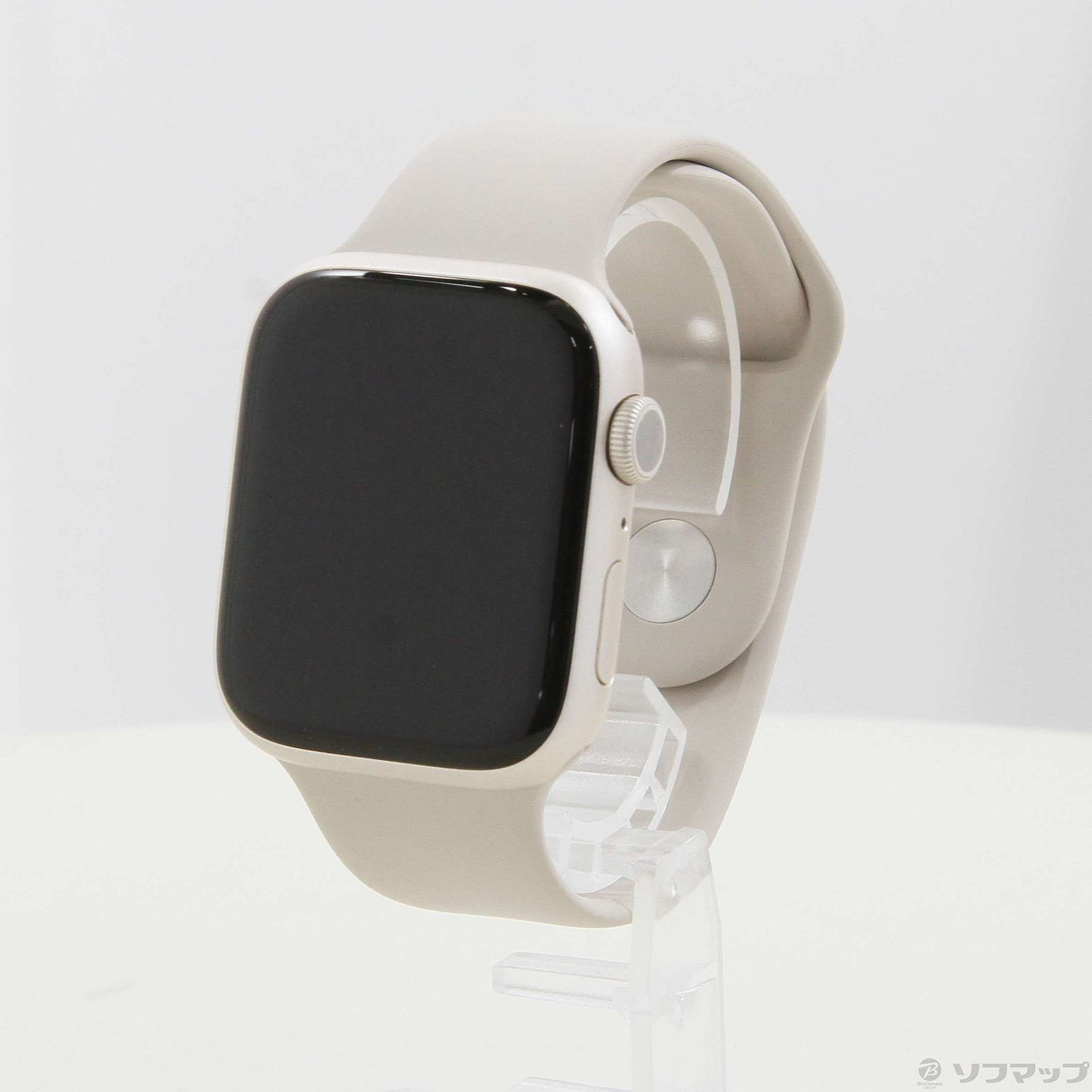 中古品〕 Apple Watch Series 9 GPS 45mm スターライトアルミニウム 