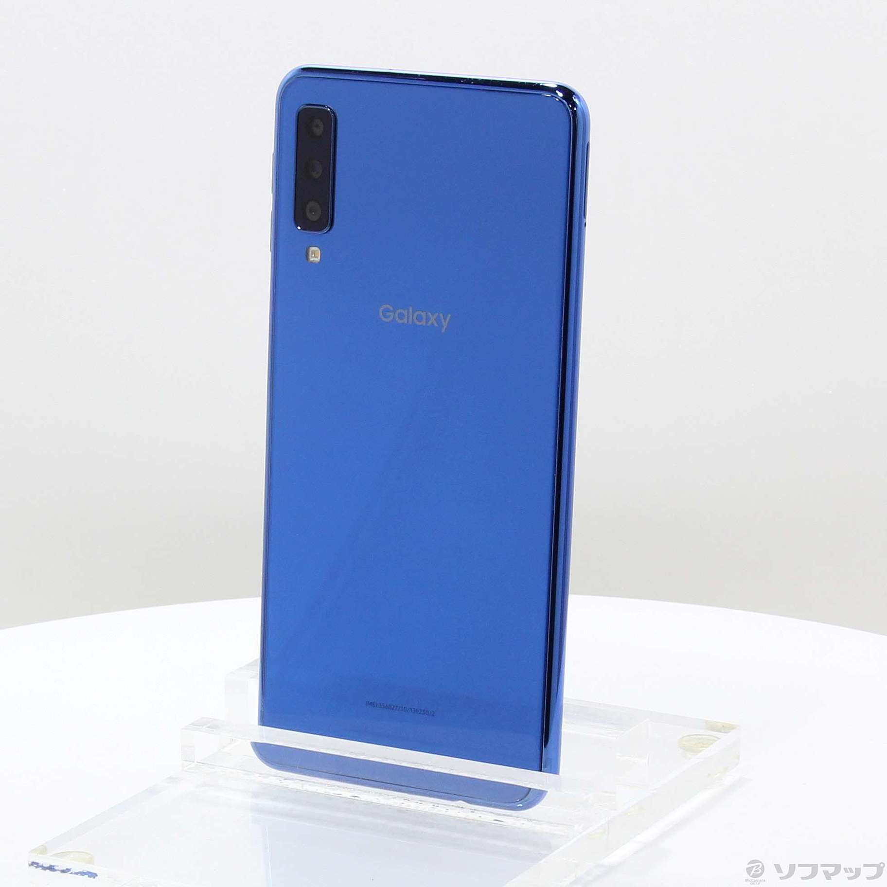 中古】GALAXY A7 64GB ブルー SM-A750C 楽天 SIMフリー [2133056511492] - リコレ！|ビックカメラグループ  ソフマップの中古通販サイト