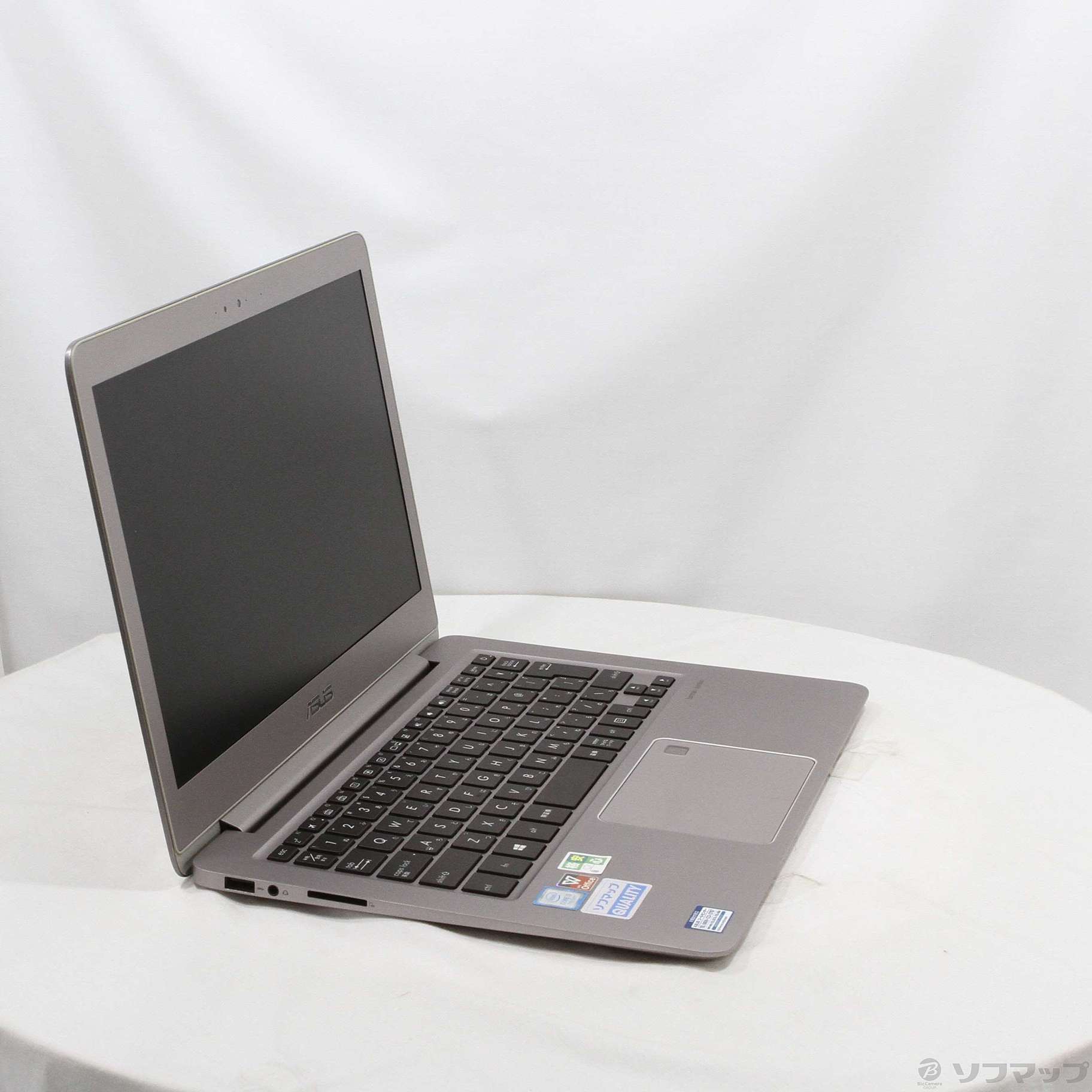 中古】格安安心パソコン ZenBook UX330UA UX330UA-7200S グレー