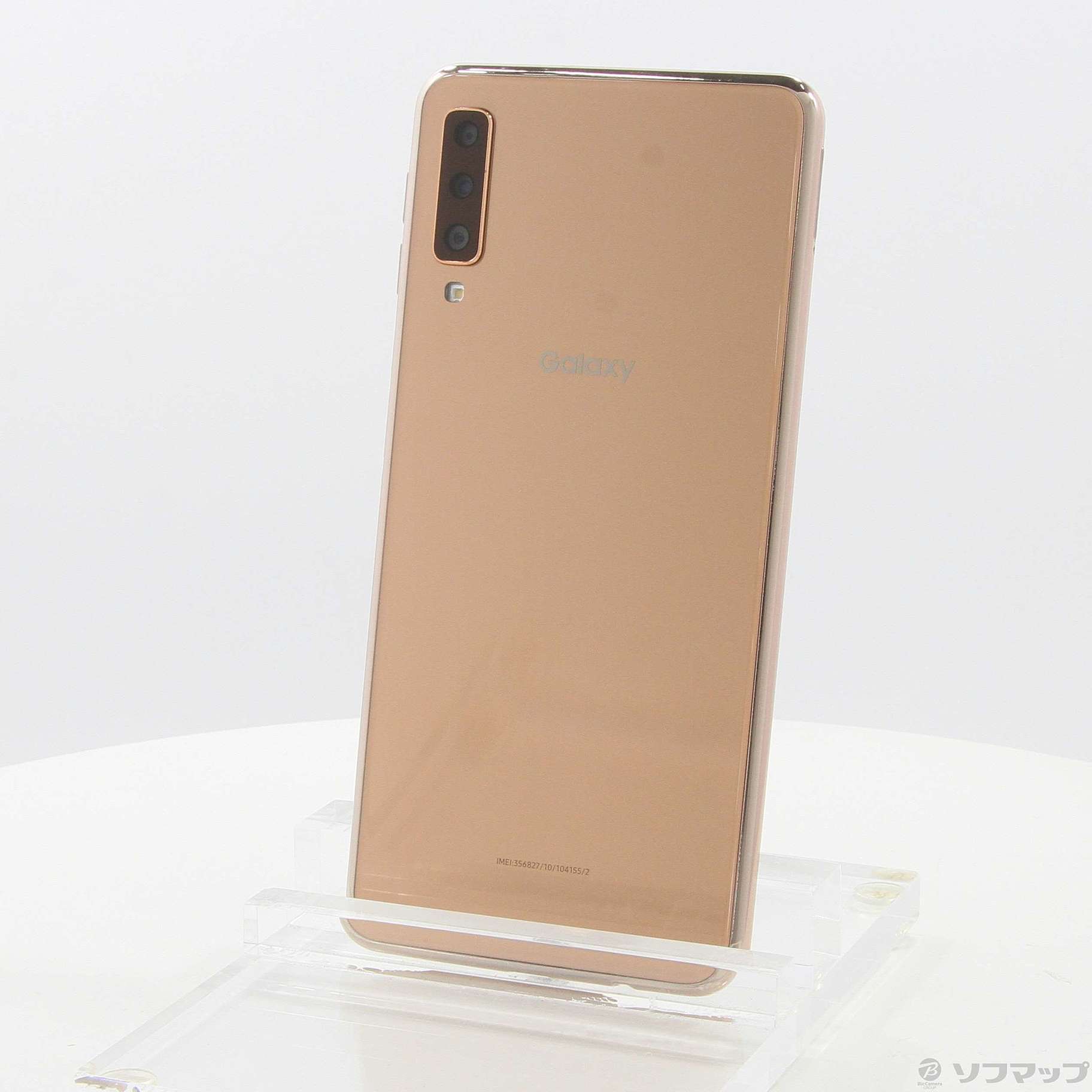 Galaxy - Galaxy A7ゴールド　新品 Galaxy A7 ゴールド 64 GB SIMフリー（中古】GALAXY A7 64GB