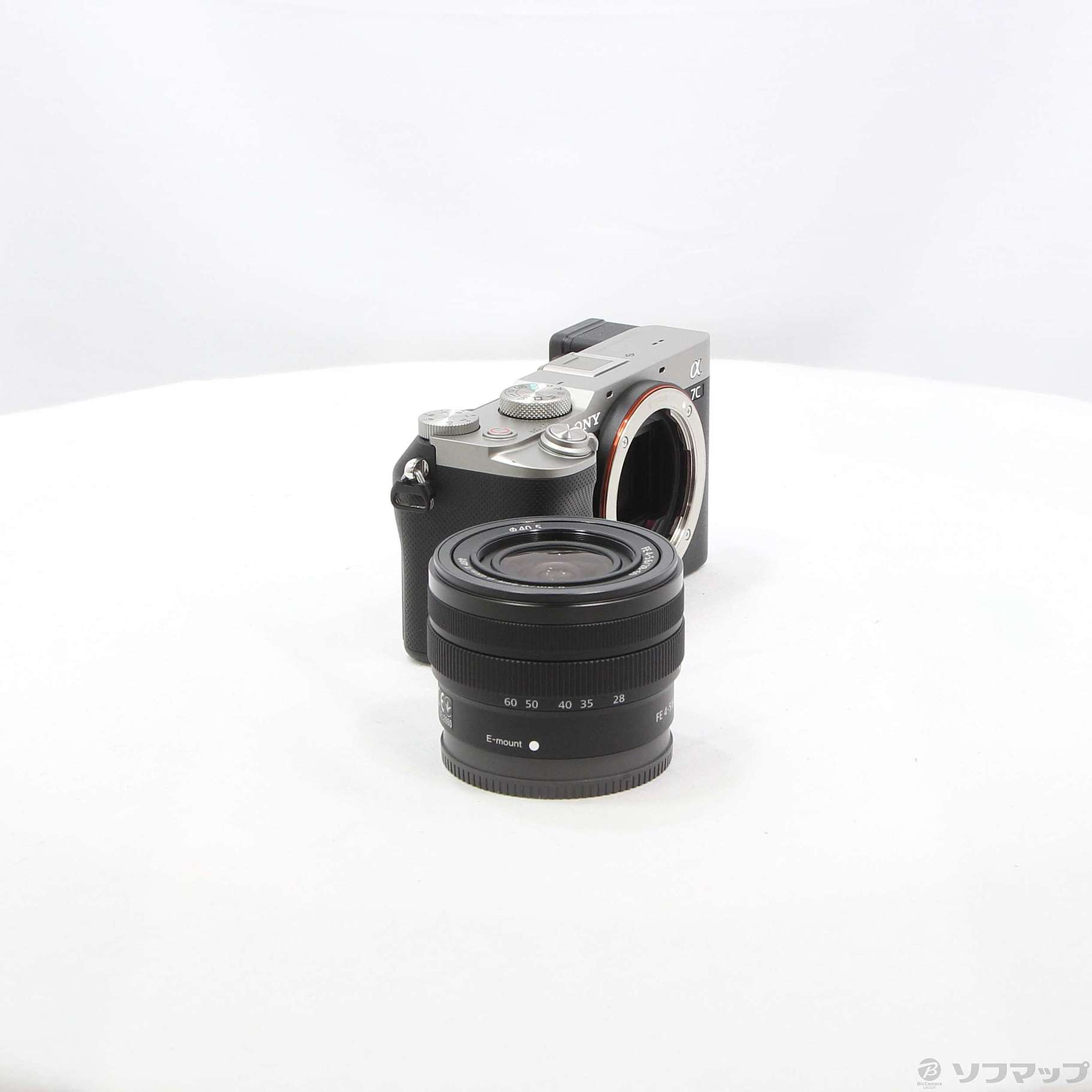 中古】α7C ズームレンズキット シルバー ILCE-7CL S [2133056519849