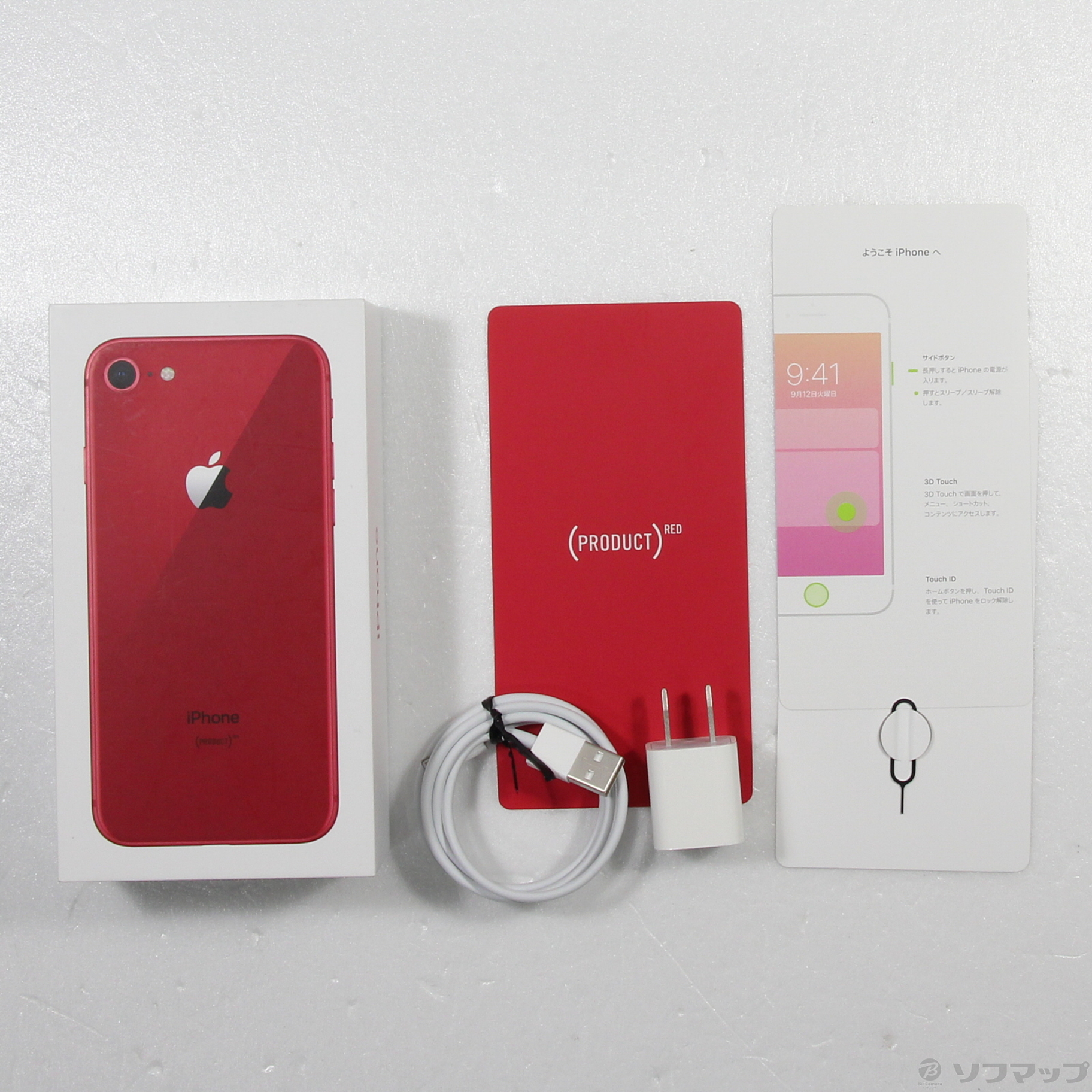 iPhone8 64GB （PRODUCT） RED ドコモ（SIMフリー済み）