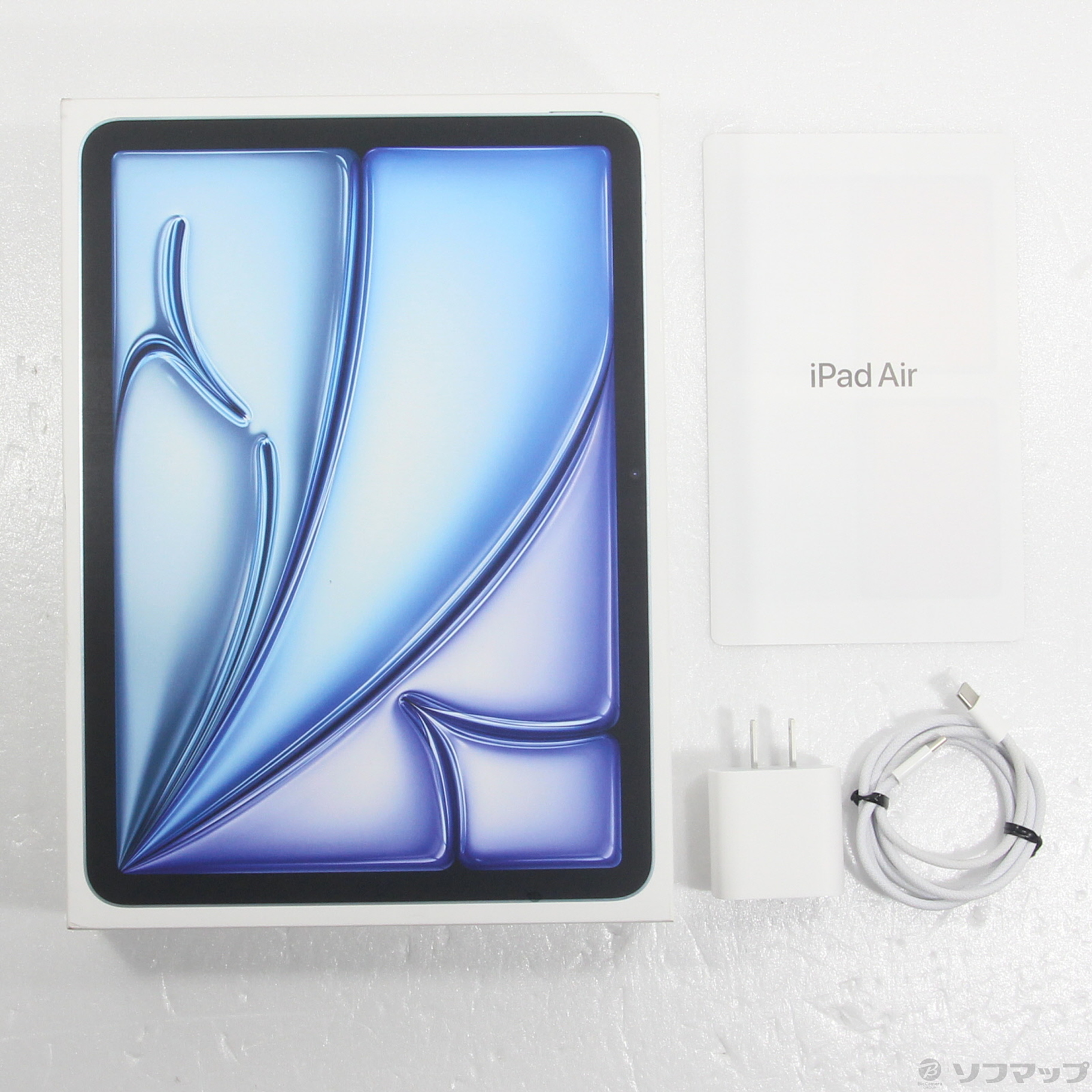 中古】iPad Air 11インチ 第6世代 128GB ブルー MUWD3J／A Wi-Fi