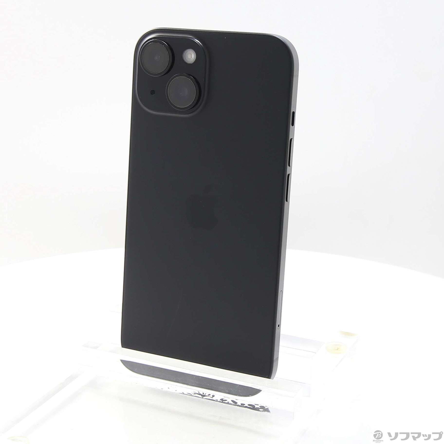 中古】iPhone15 128GB ブラック MTMH3J／A SIMフリー [2133056524058