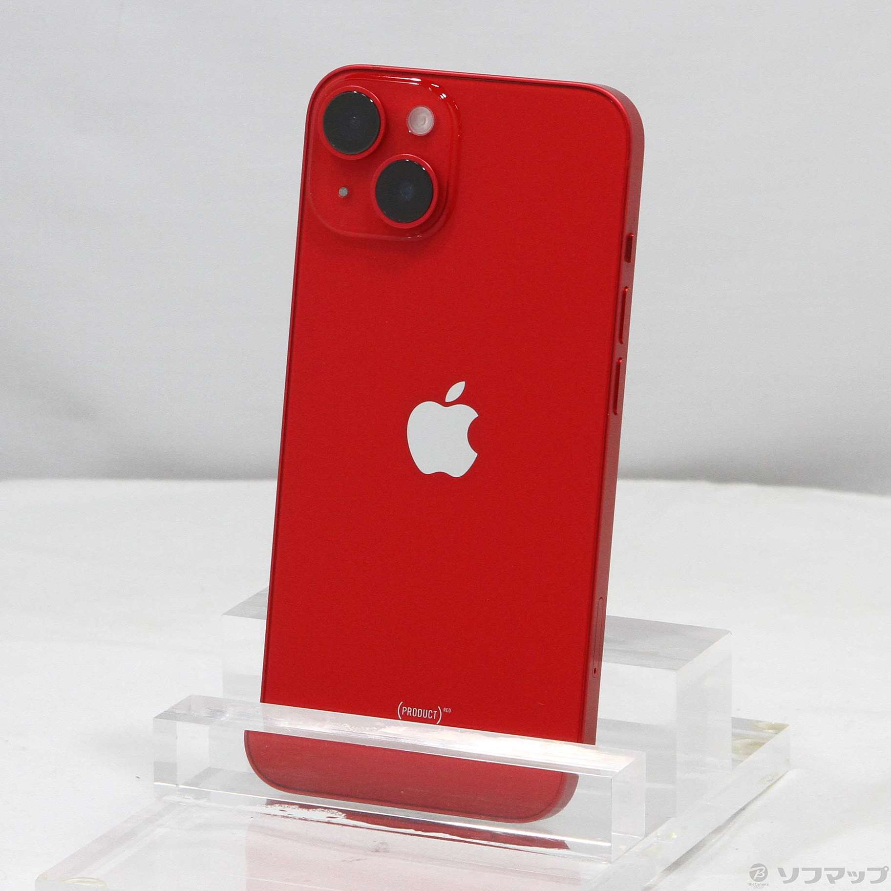 中古】iPhone14 128GB プロダクトレッド MPV93J／A SIMフリー