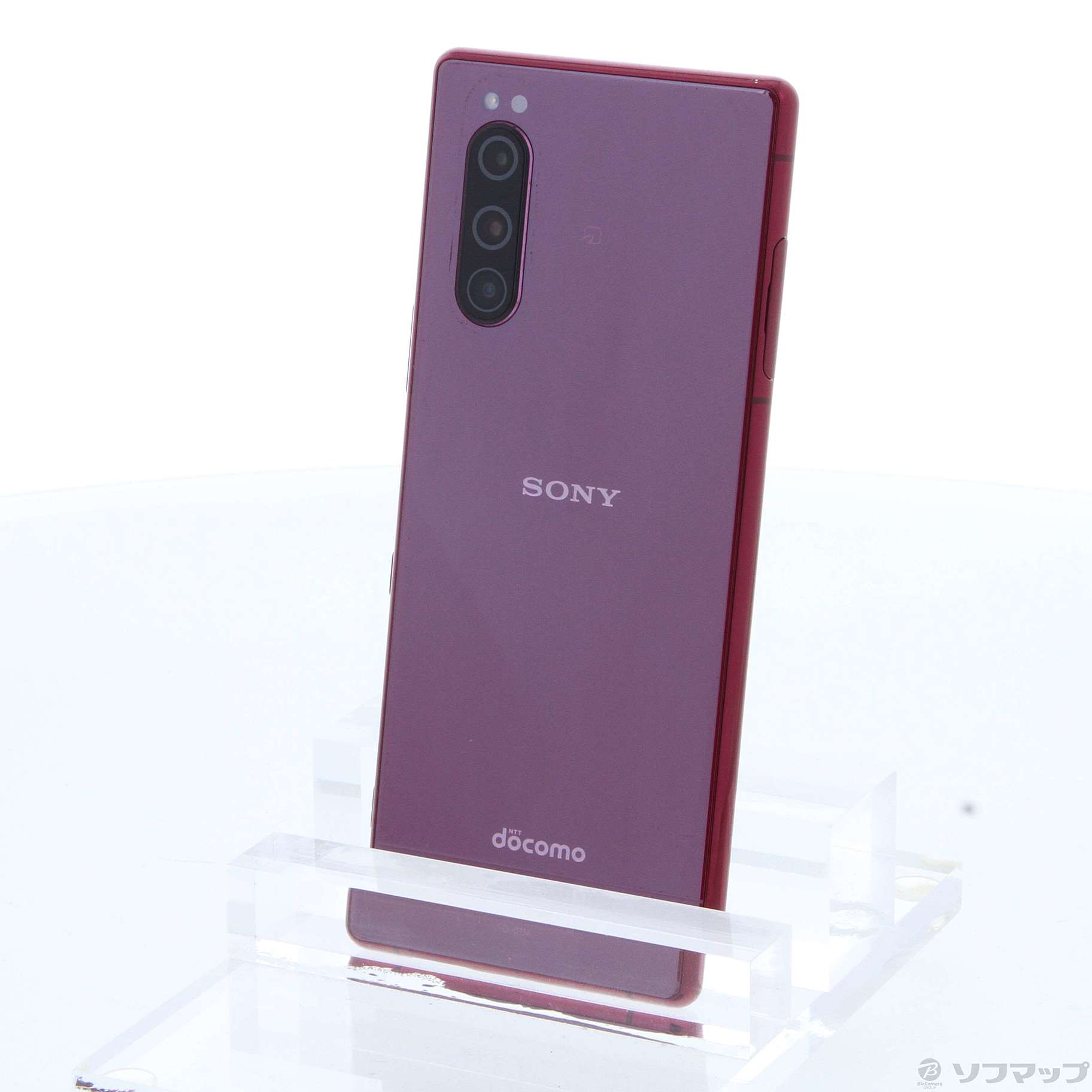 Xperia 5 64GB レッド SO-01M docomoロック解除SIMフリー