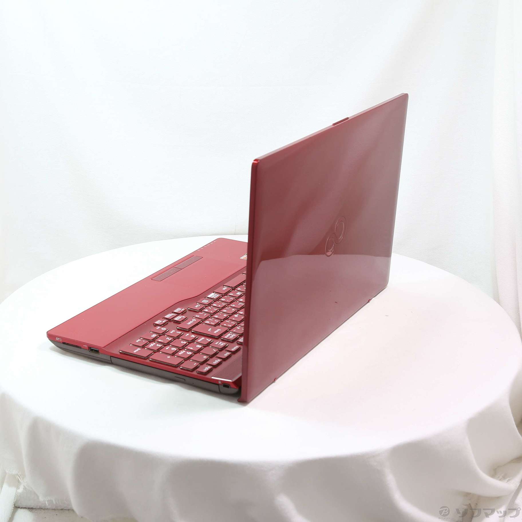 中古】LIFEBOOK AH53／C2 FMVA53C2R ガーネットレッド 〔Windows 10〕 ［Core i7 8550U  (1.8GHz)／8GB／HDD1TB／15.6インチワイド］ [2133056563651] - リコレ！|ビックカメラグループ  ソフマップの中古通販サイト