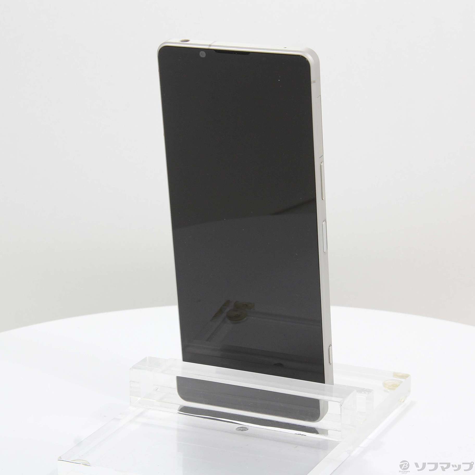 中古】Xperia 1 V 256GB プラチナシルバー SO-51D docomo SIMフリー 