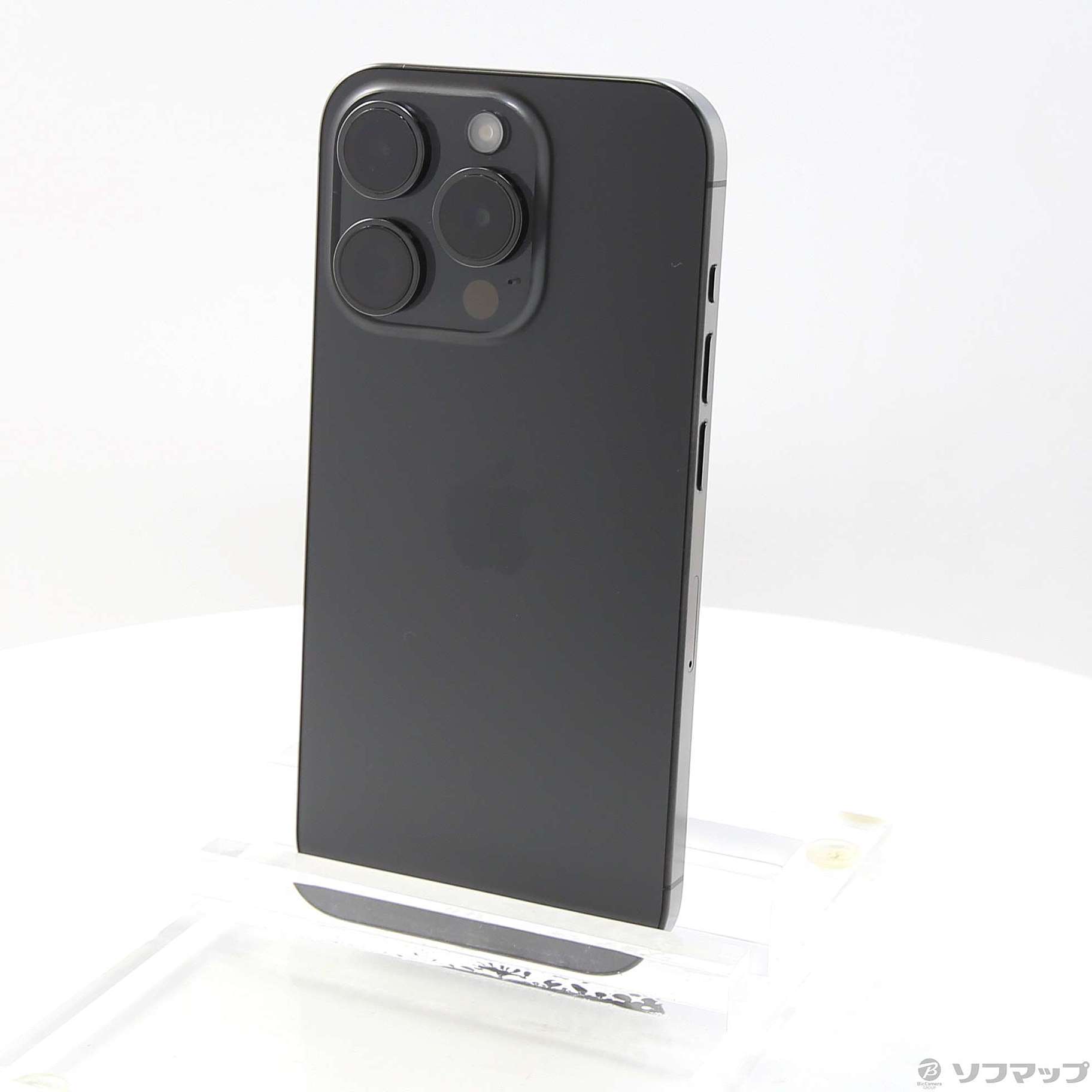 中古】iPhone15 Pro 512GB ブラックチタニウム MTUH3J／A SIMフリー