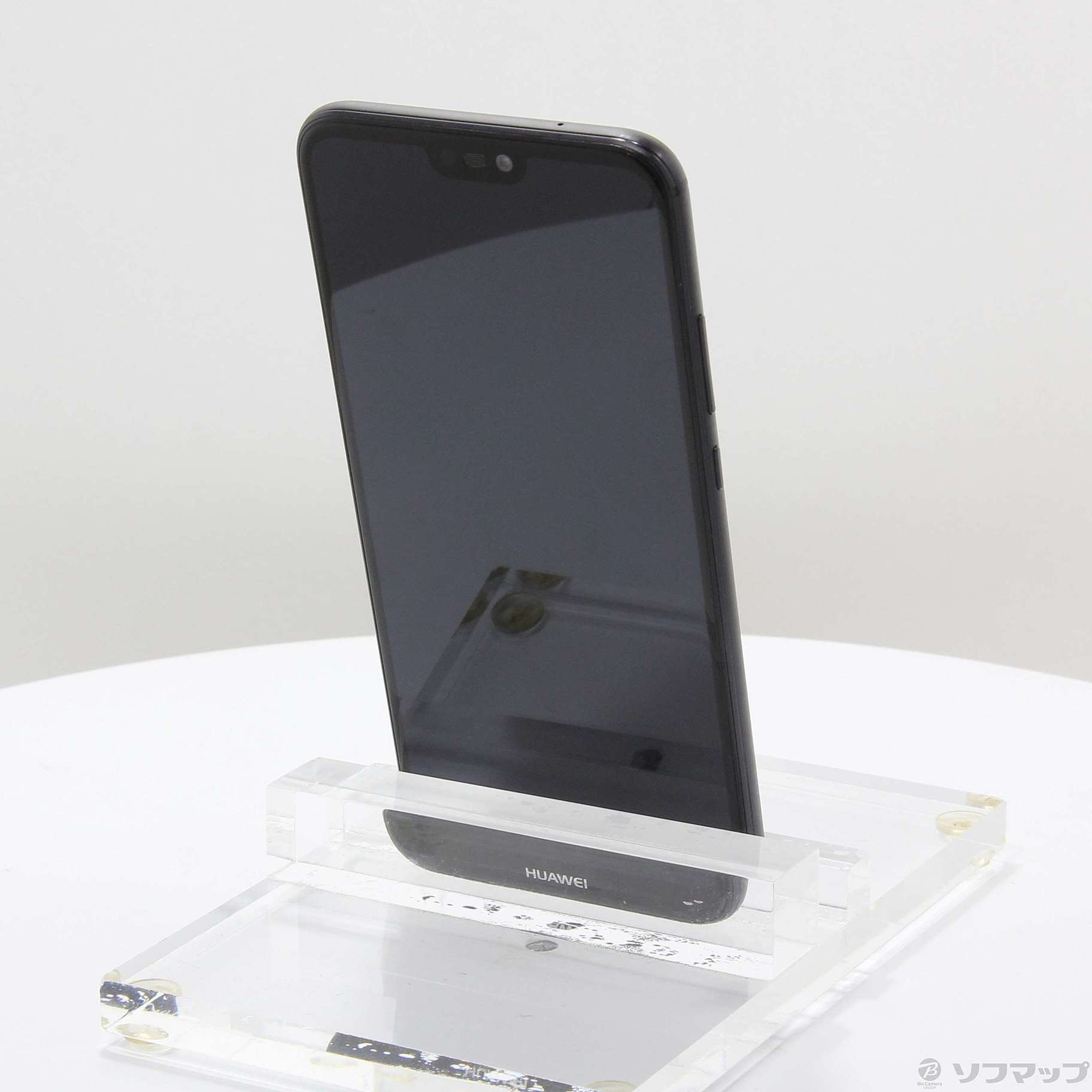 中古】HUAWEI P20 lite 32GB ミッドナイトブラック ANE-LX2J SIMフリー