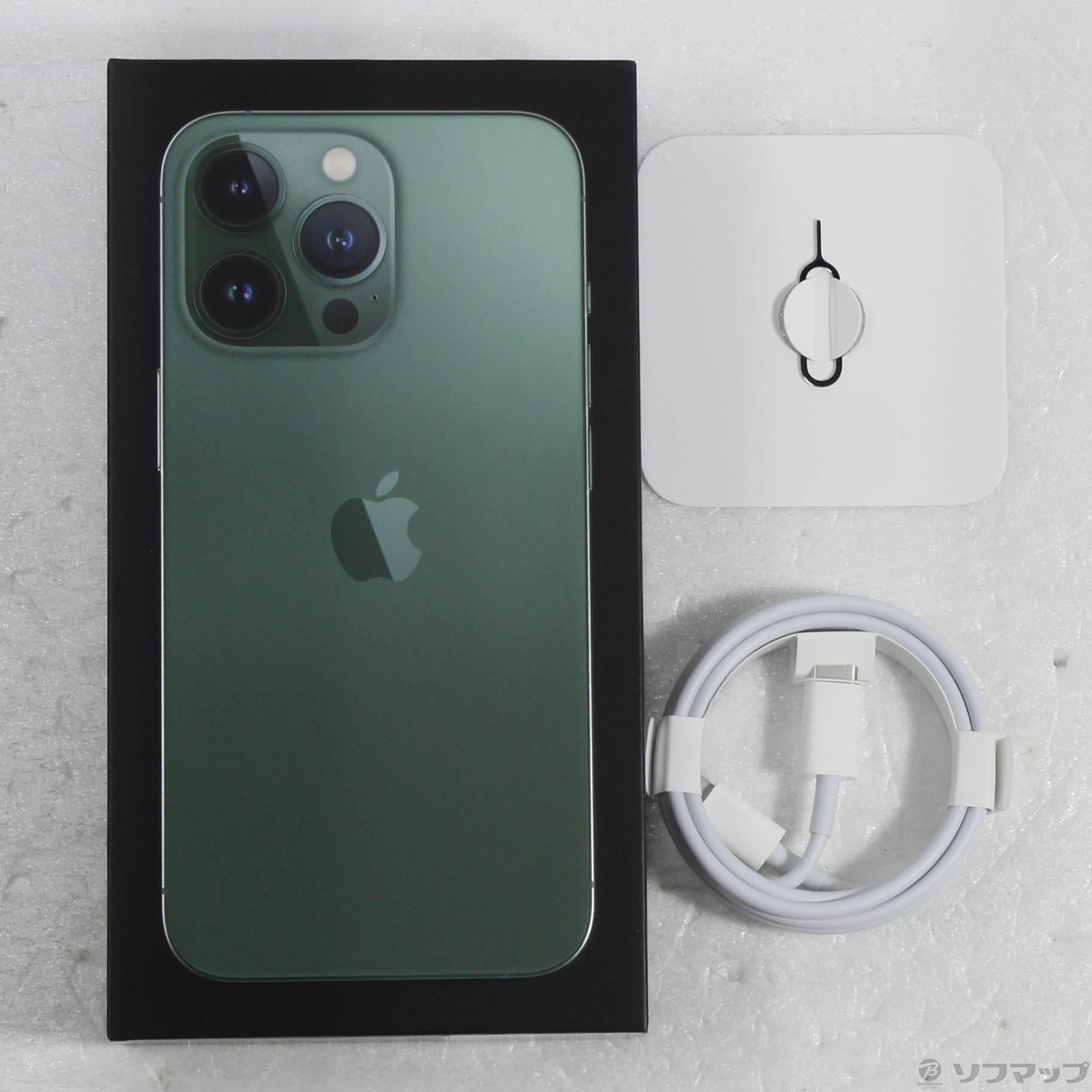 中古】セール対象品 iPhone13 Pro 128GB アルパイングリーン MNDX3J／A SIMフリー [2133056569899] -  リコレ！|ビックカメラグループ ソフマップの中古通販サイト