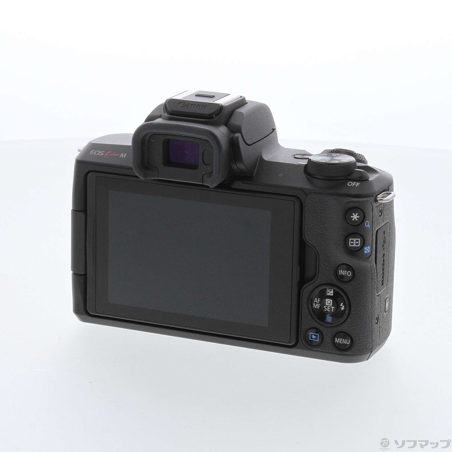 中古】EOS Kiss M ボディ ブラック [2133056573445] - リコレ！|ビックカメラグループ ソフマップの中古通販サイト