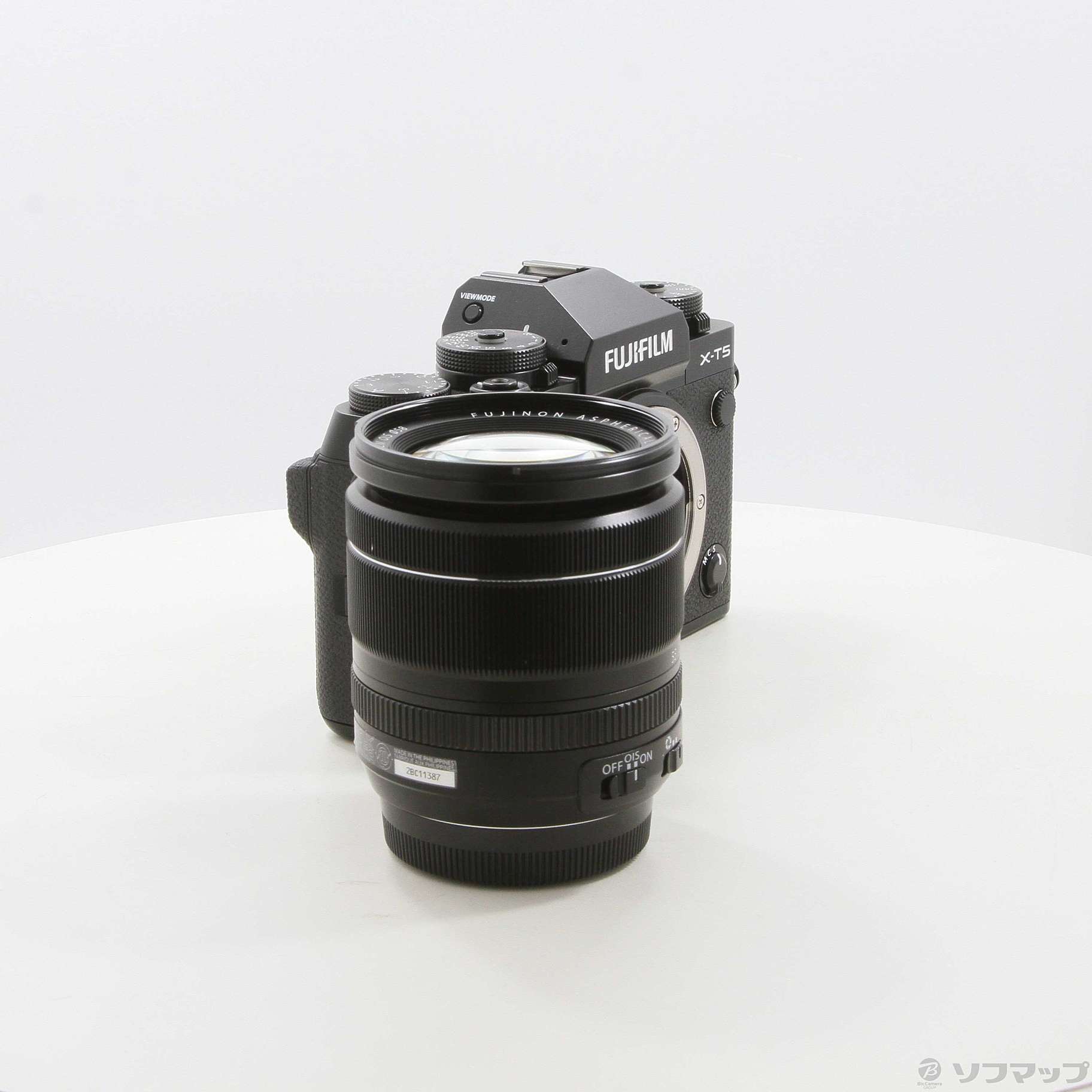 中古】FUJIFILM X-T5 XF18-55mmレンズキット ブラック [2133056575654