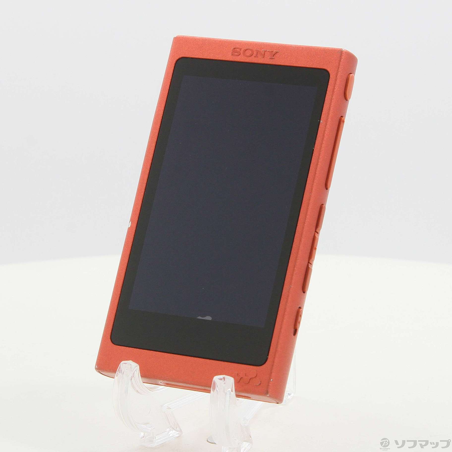 中古】WALKMAN A40シリーズ メモリ16GB+microSD トワイライトレッド NW