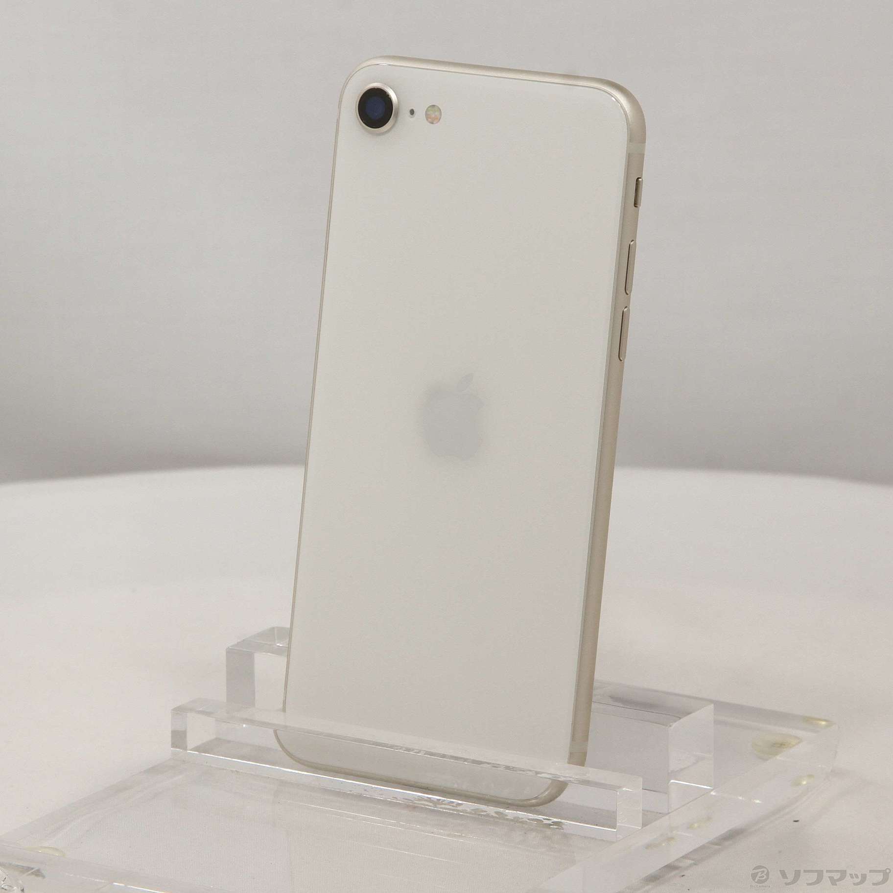 中古】iPhone SE 第3世代 64GB スターライト MMYD3J／A SIMフリー 