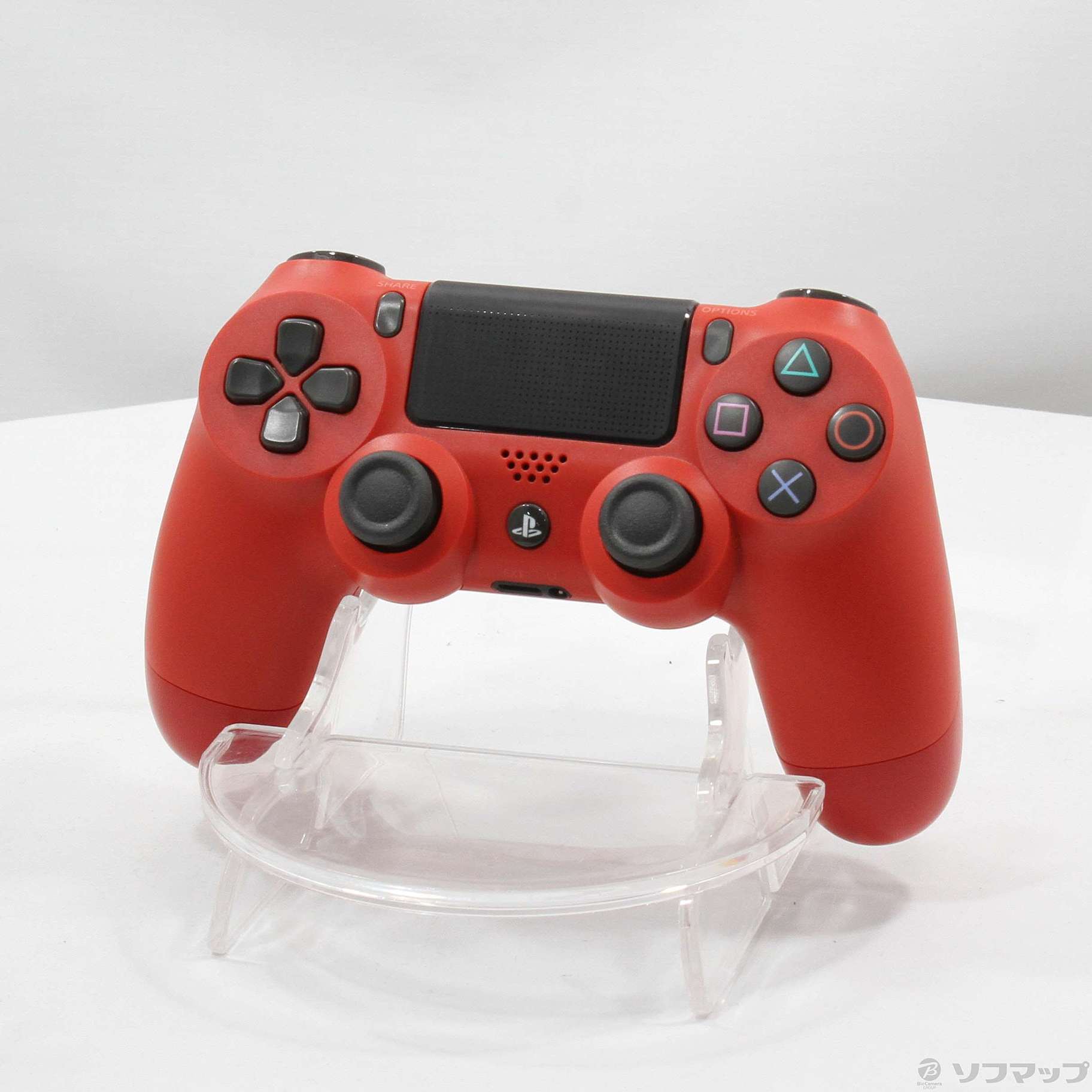 中古】ワイヤレスコントローラー DUALSHOCK4 CUH-ZCT2J1 マグマ・レッド 【PS4】 [2133056589149] -  リコレ！|ビックカメラグループ ソフマップの中古通販サイト