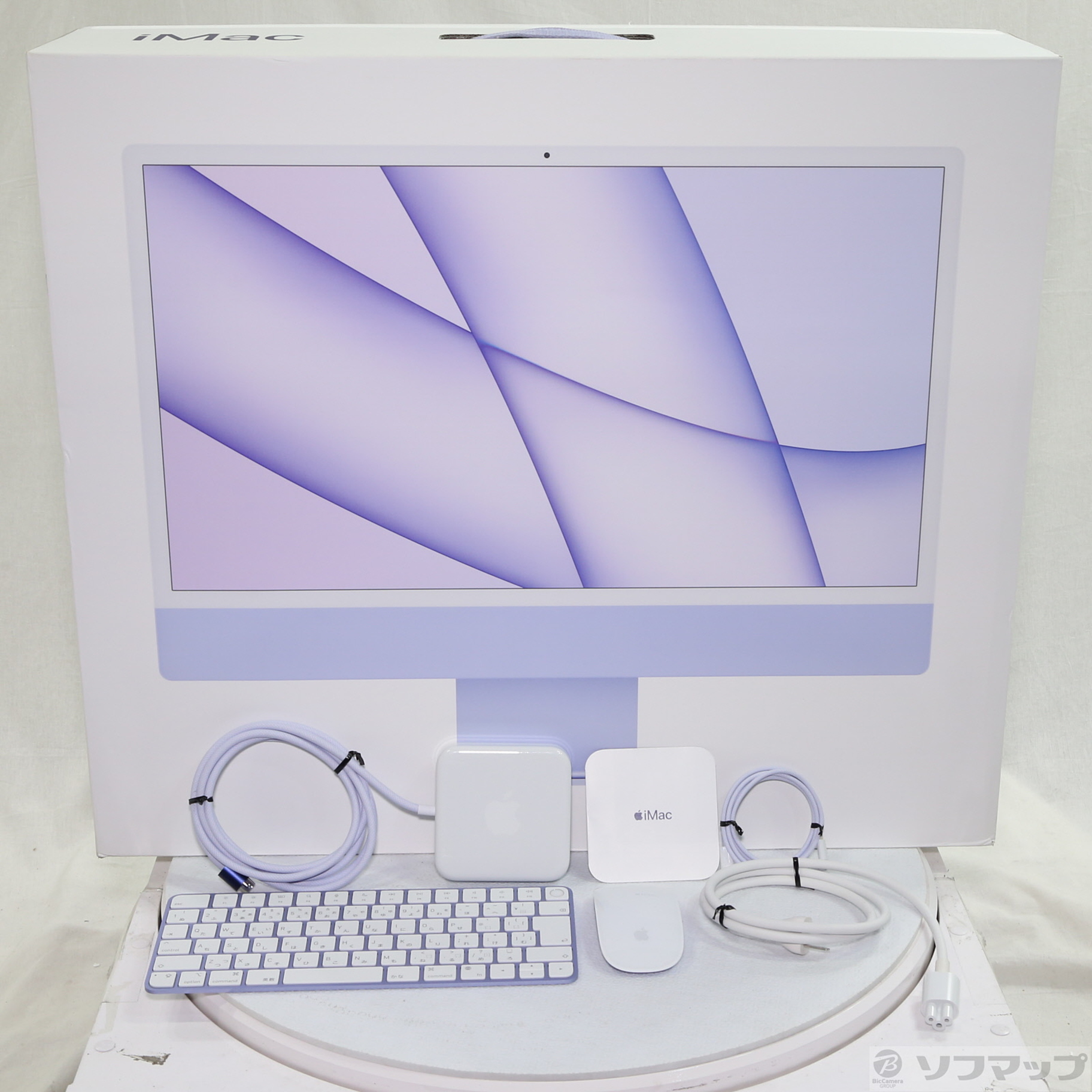 中古】iMac 24-inch Mid 2021 Z13100057 Apple M1 8コアCPU_8コアGPU