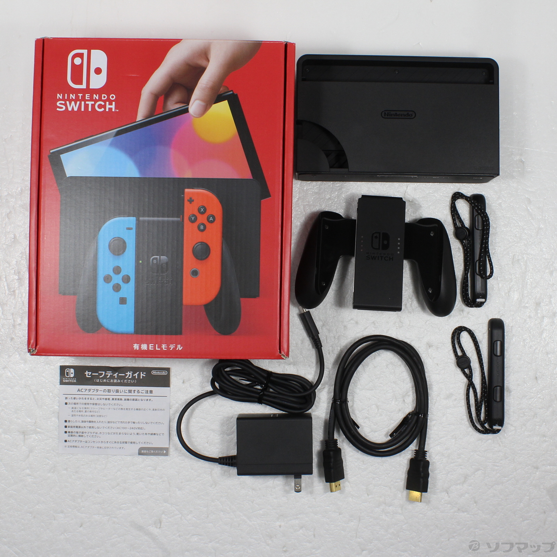 任天堂 switch スイッチ 有機EL nintendo ネオン レッド