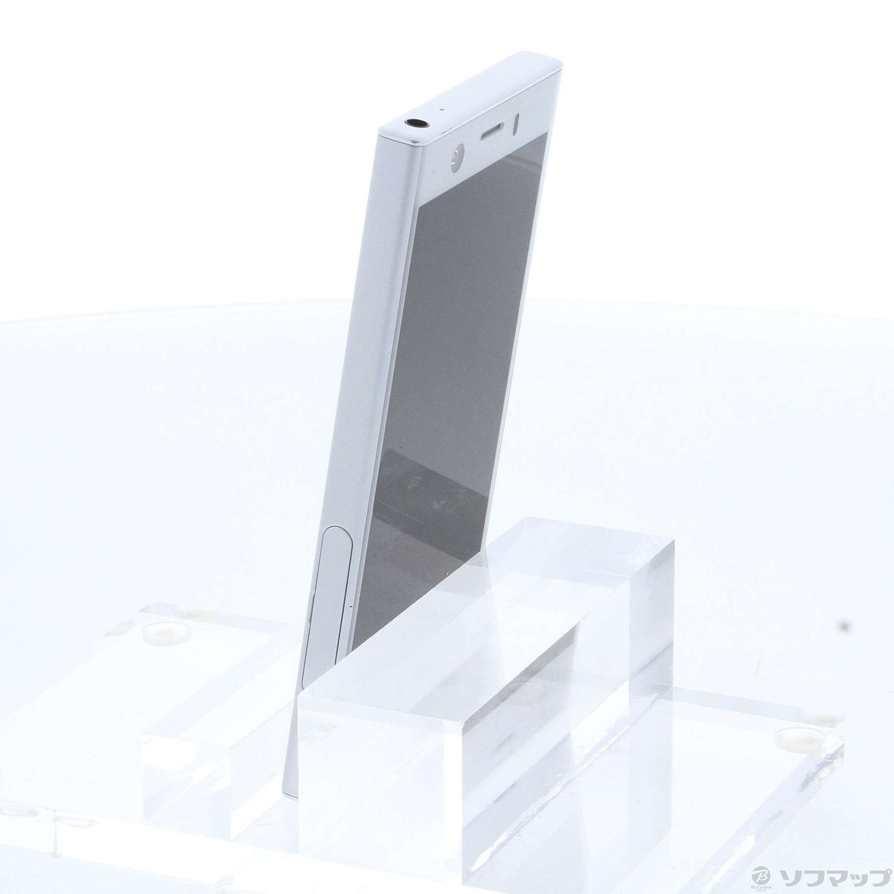 【中古】 SO-02K Xperia XZ1 Compact ホワイトシルバー ムスビー｜☆超美品☆SO-02K Xperia XZ1 Compact ホワイト