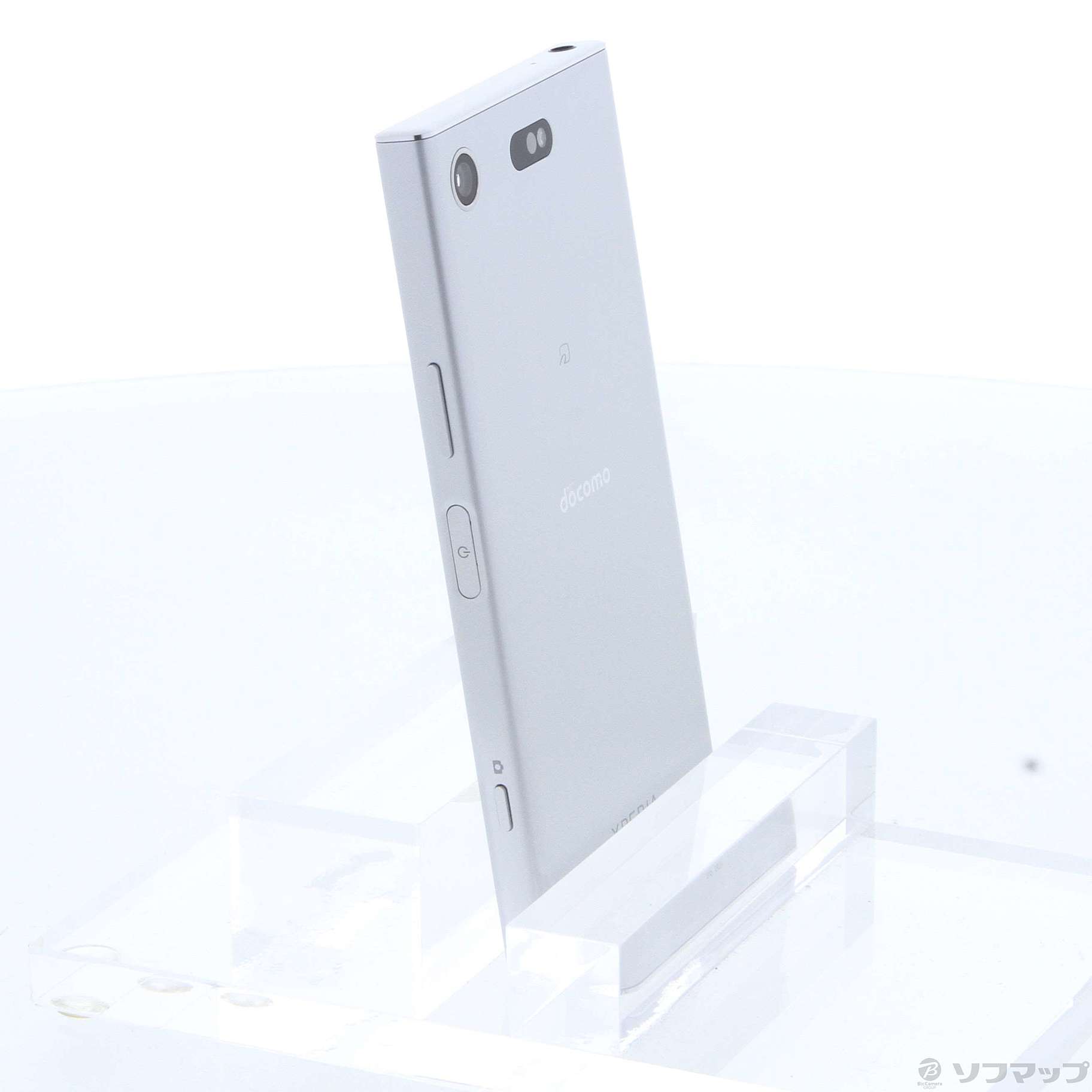 中古】Xperia XZ1 Compact 32GB ホワイトシルバー SO-02K docomoロック