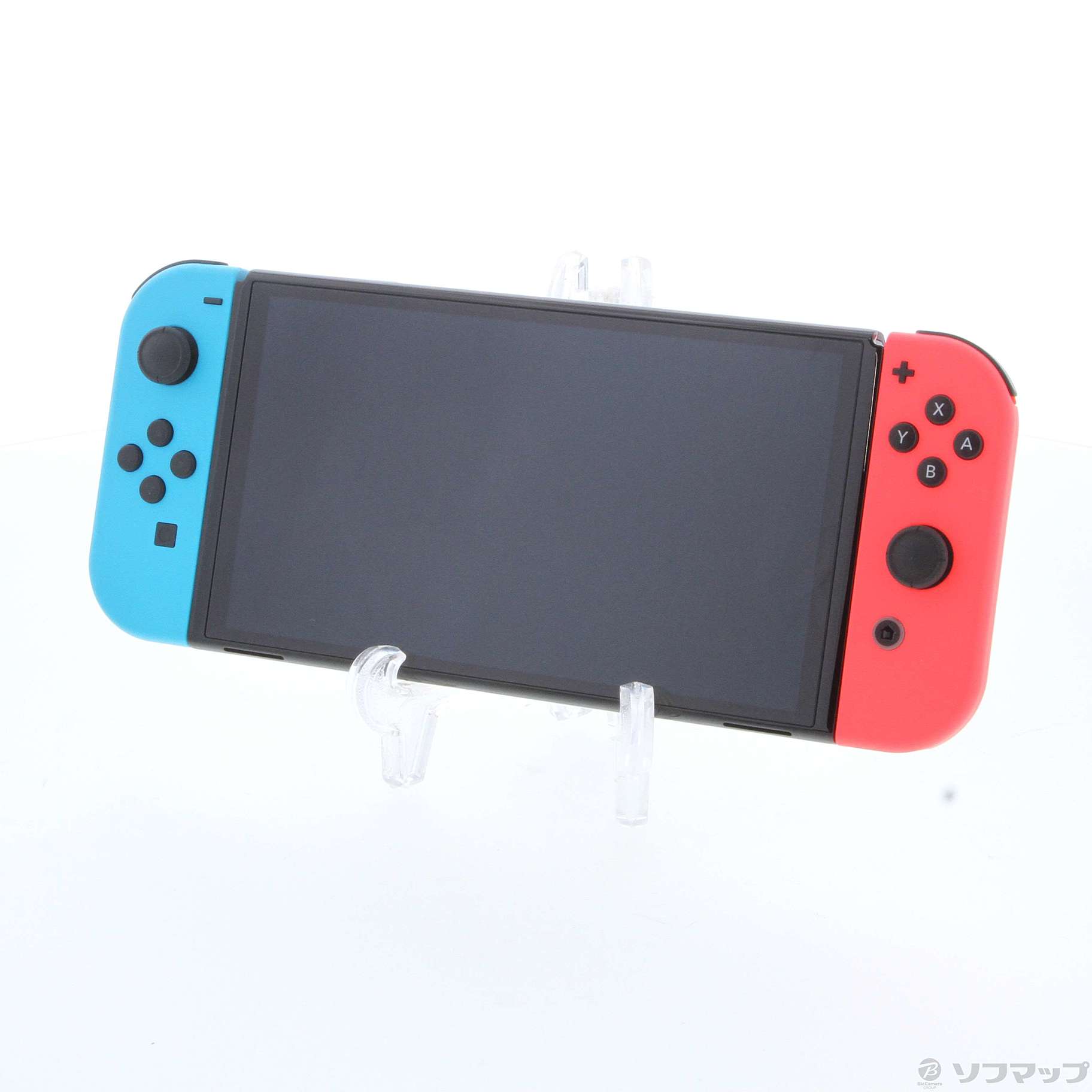 中古】Nintendo Switch 有機ELモデル Joy-Con(L) ネオンブルー／(R) ネオンレッド [2133056619709] -  リコレ！|ビックカメラグループ ソフマップの中古通販サイト