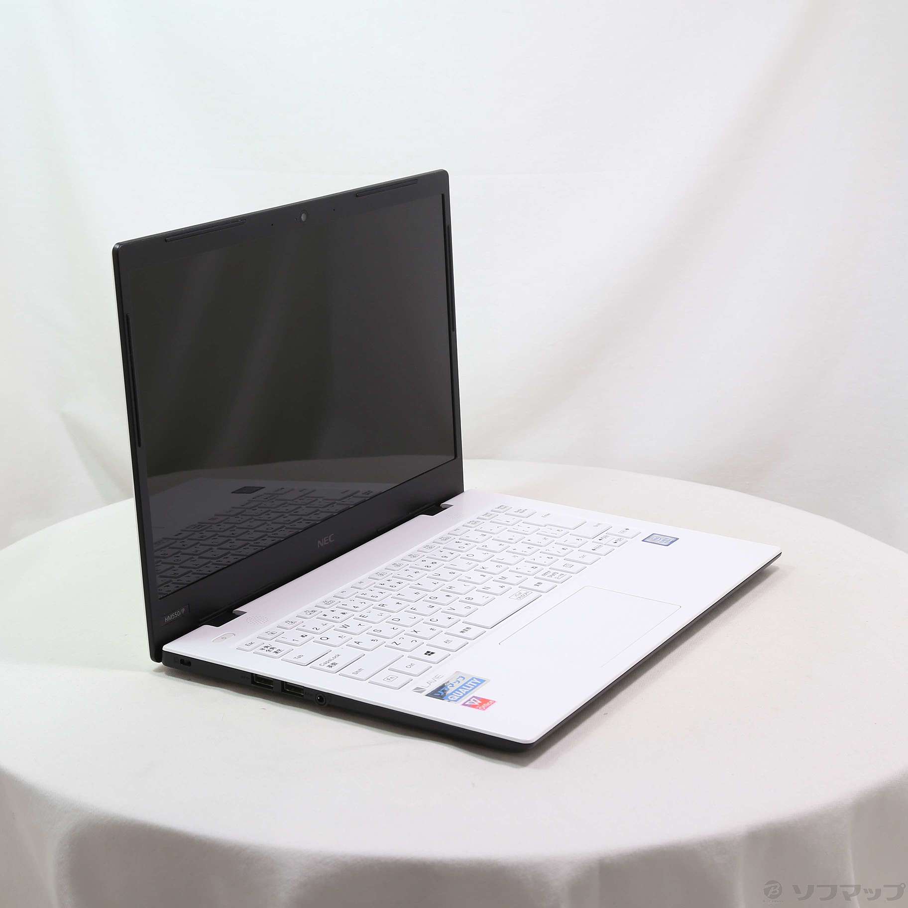 ノートパソコン PC-HM550PAW-2 パールホワイト ノートパソコン PC-HM550PAW-2 パールホワイト 【公式通販】