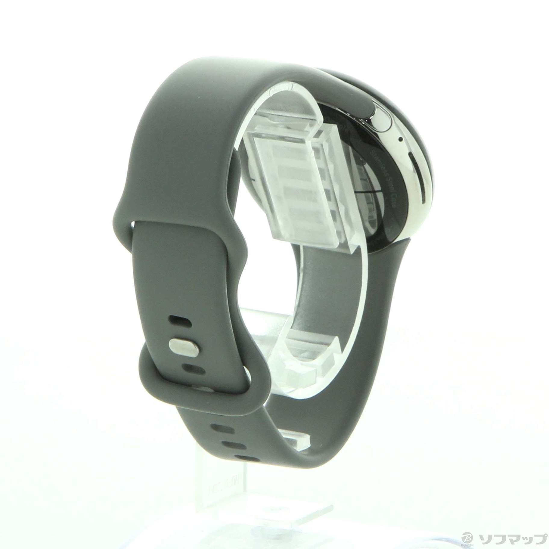 中古】Google Pixel Watch LTE GA04311-TW Polished  Silverステンレスケース／Charcoalアクティブバンド [2133056620361] - リコレ！|ビックカメラグループ  ソフマップの中古通販サイト