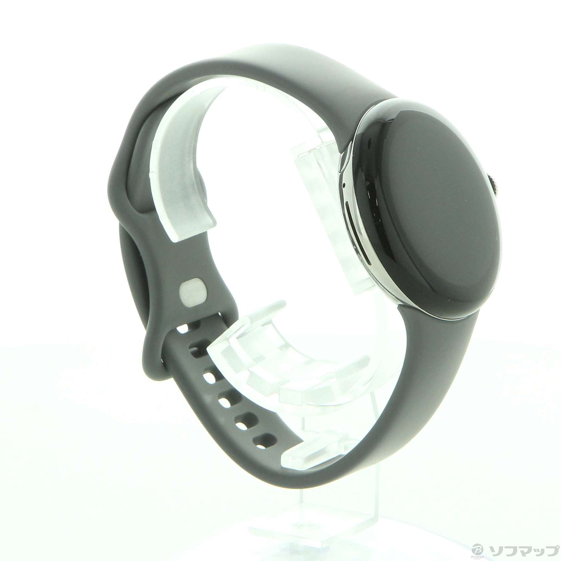 中古】Google Pixel Watch LTE GA04311-TW Polished  Silverステンレスケース／Charcoalアクティブバンド [2133056620361] - リコレ！|ビックカメラグループ  ソフマップの中古通販サイト