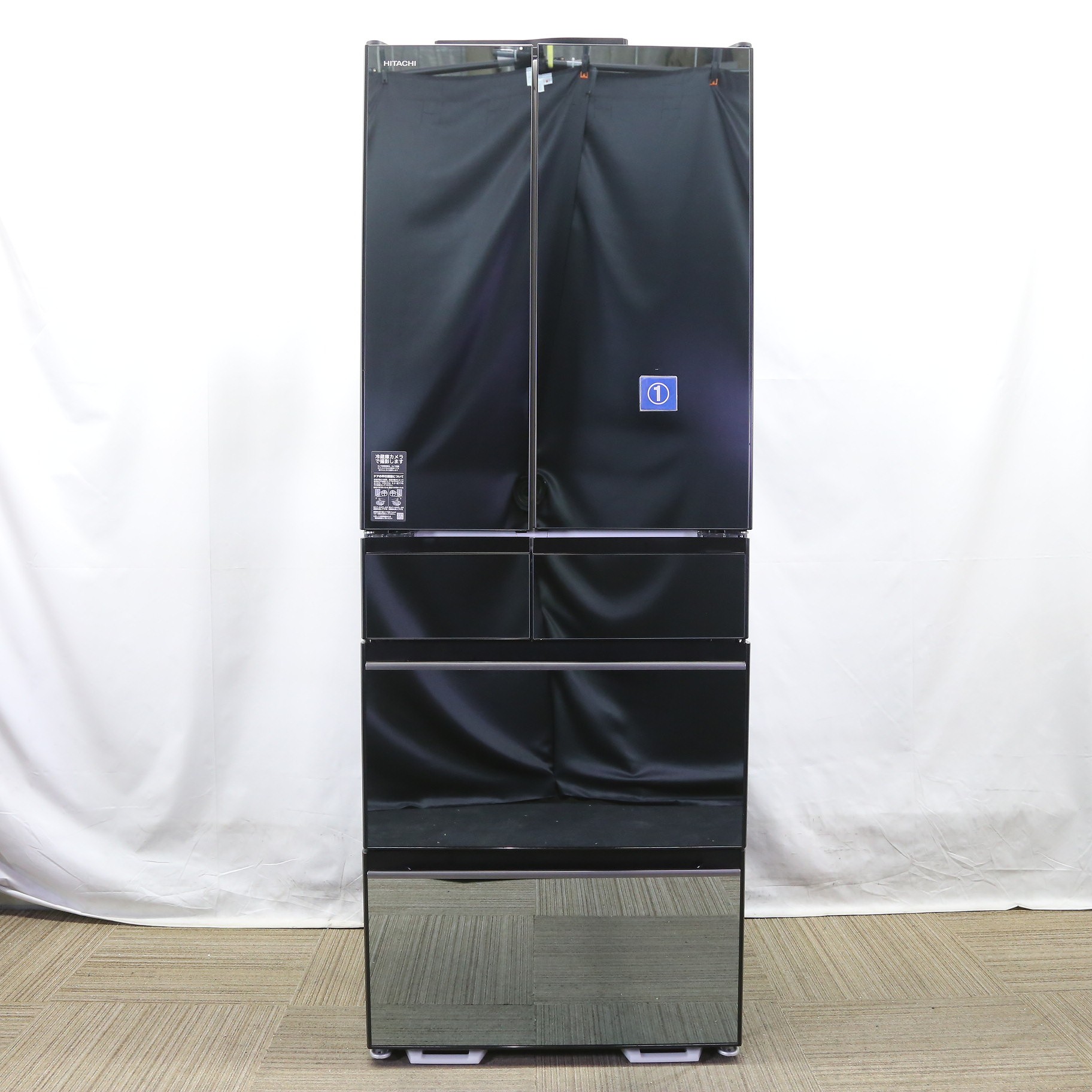 中古】〔中古品〕 冷蔵庫 HXCCシリーズ クリスタルミラー R-HXCC62T-X