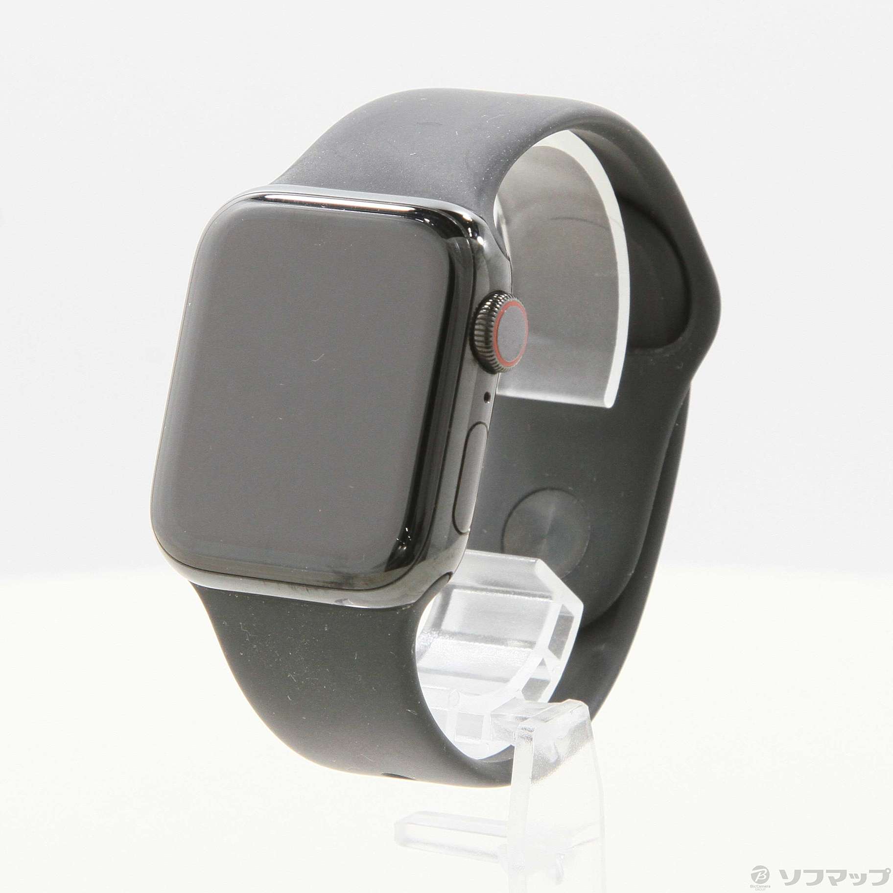 中古】Apple Watch Series 5 GPS + Cellular 40mm スペースブラックステンレススチールケース ブラックスポーツバンド  [2133056632517] - リコレ！|ビックカメラグループ ソフマップの中古通販サイト