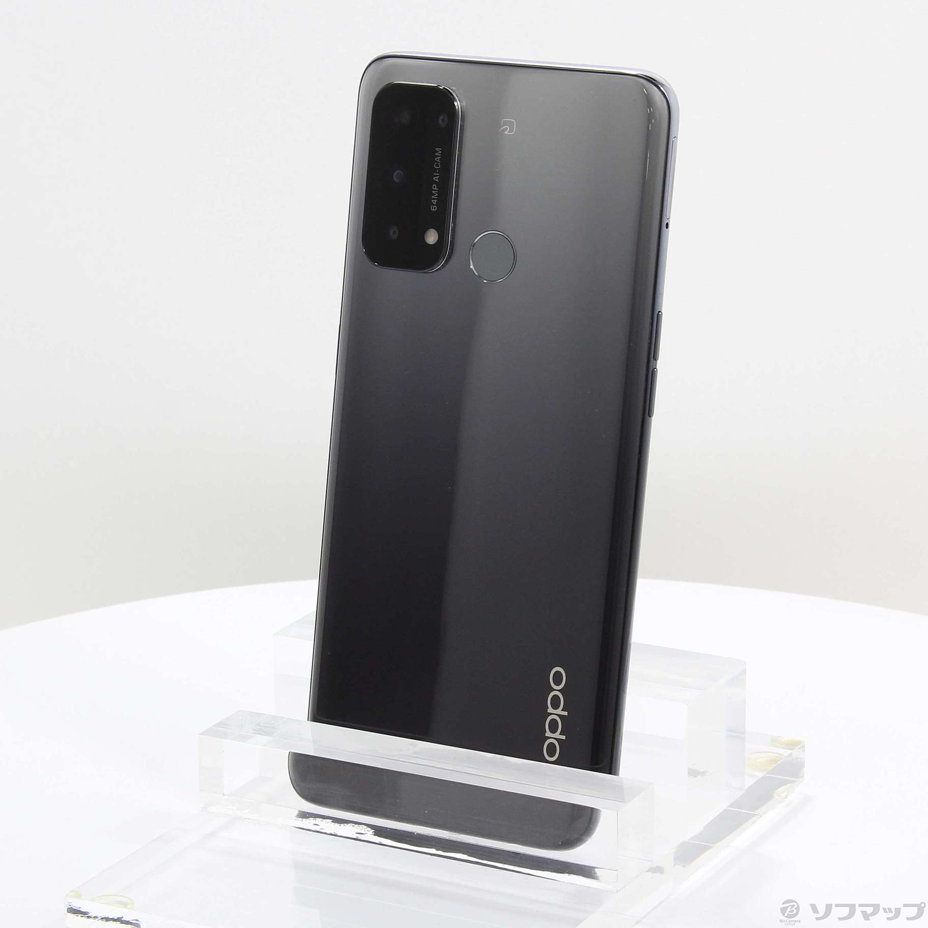 OPPO】Reno5 A SIMフリー シルバーブラック Y mobaile版 色アイス