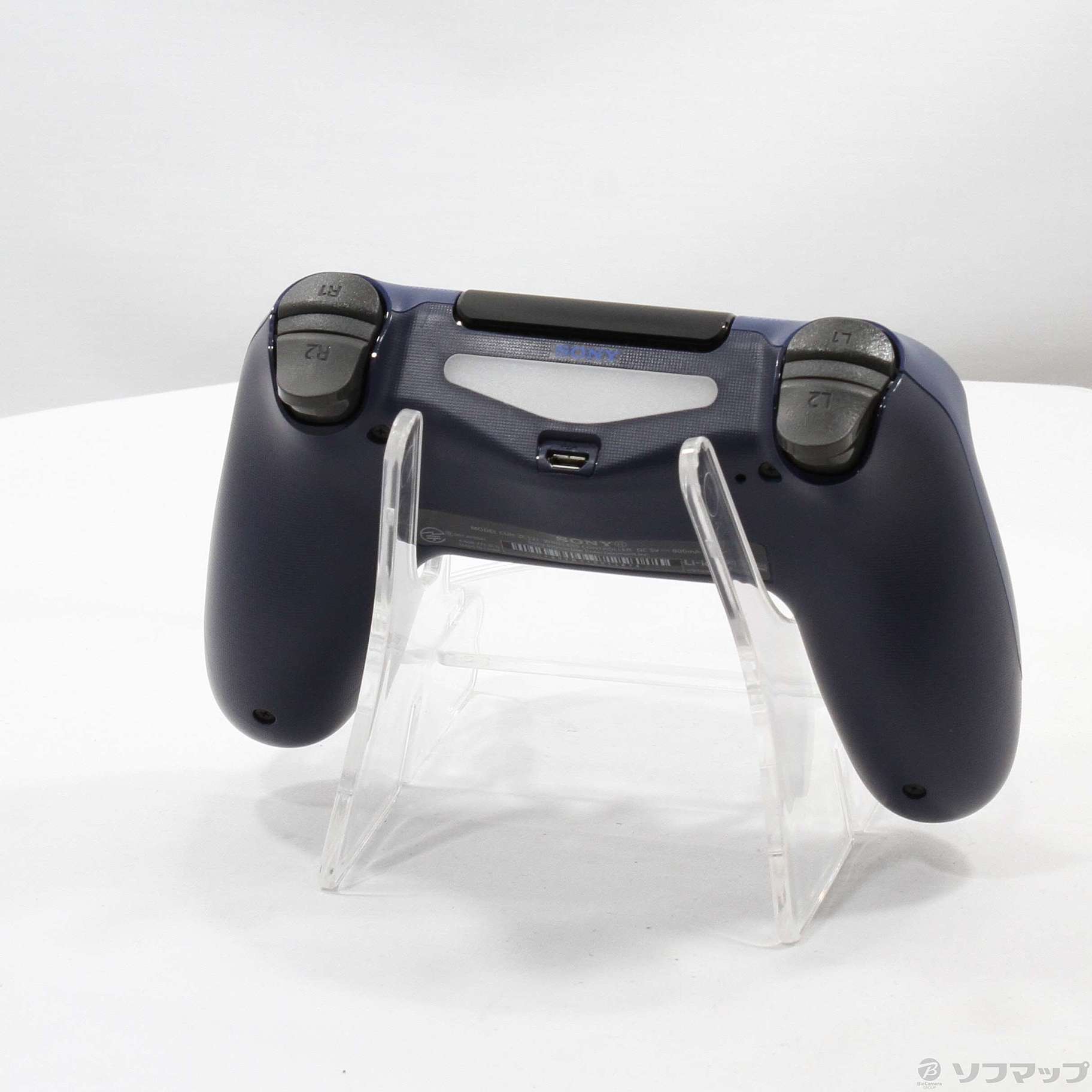 中古】ワイヤレスコントローラー DUALSHOCK4 ミッドナイト・ブルー 【PS4】 [2133056638106] -  法人専用リコレ！|ソフマップの法人専用中古通販サイト