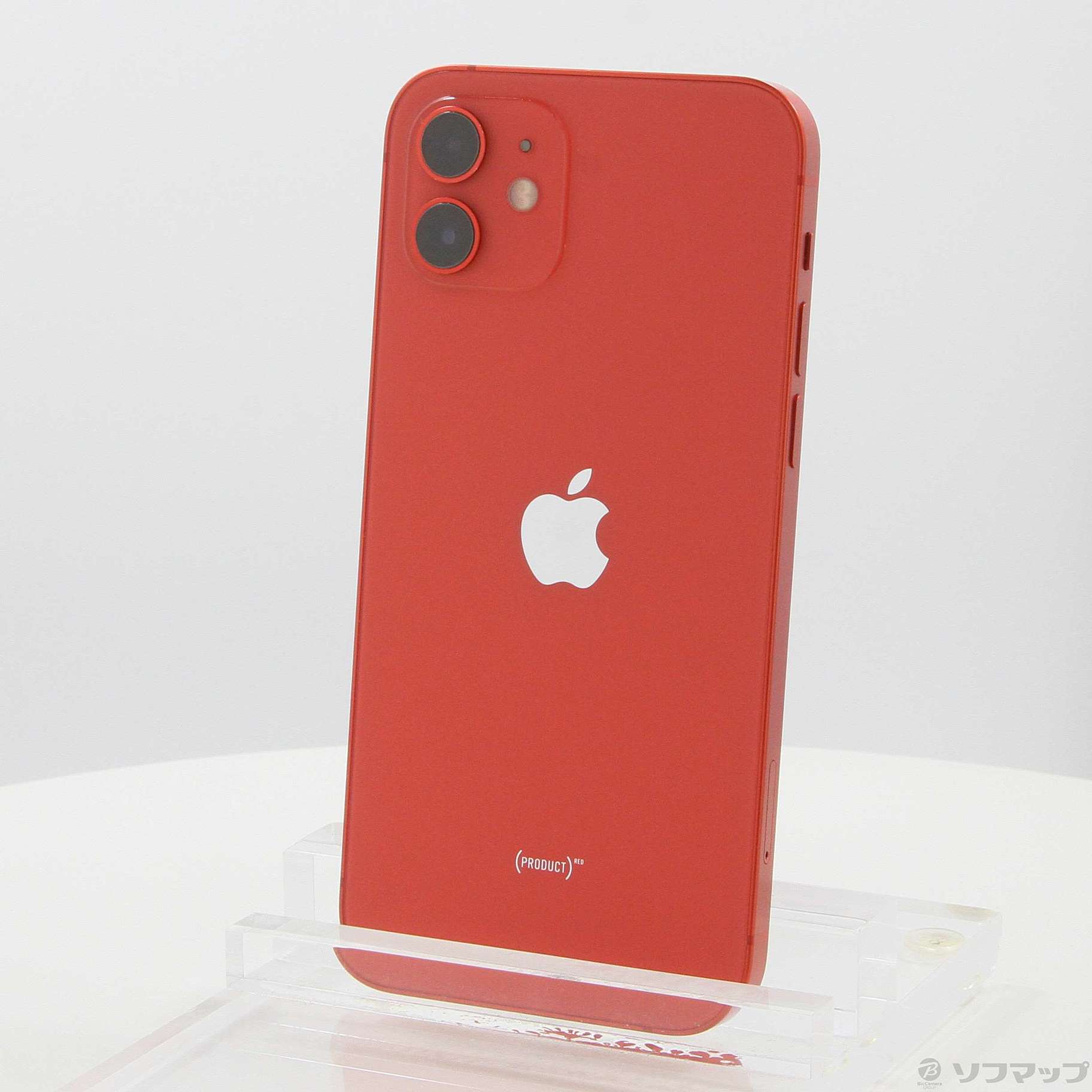 中古】iPhone12 128GB プロダクトレッド MGHW3J／A SIMフリー 