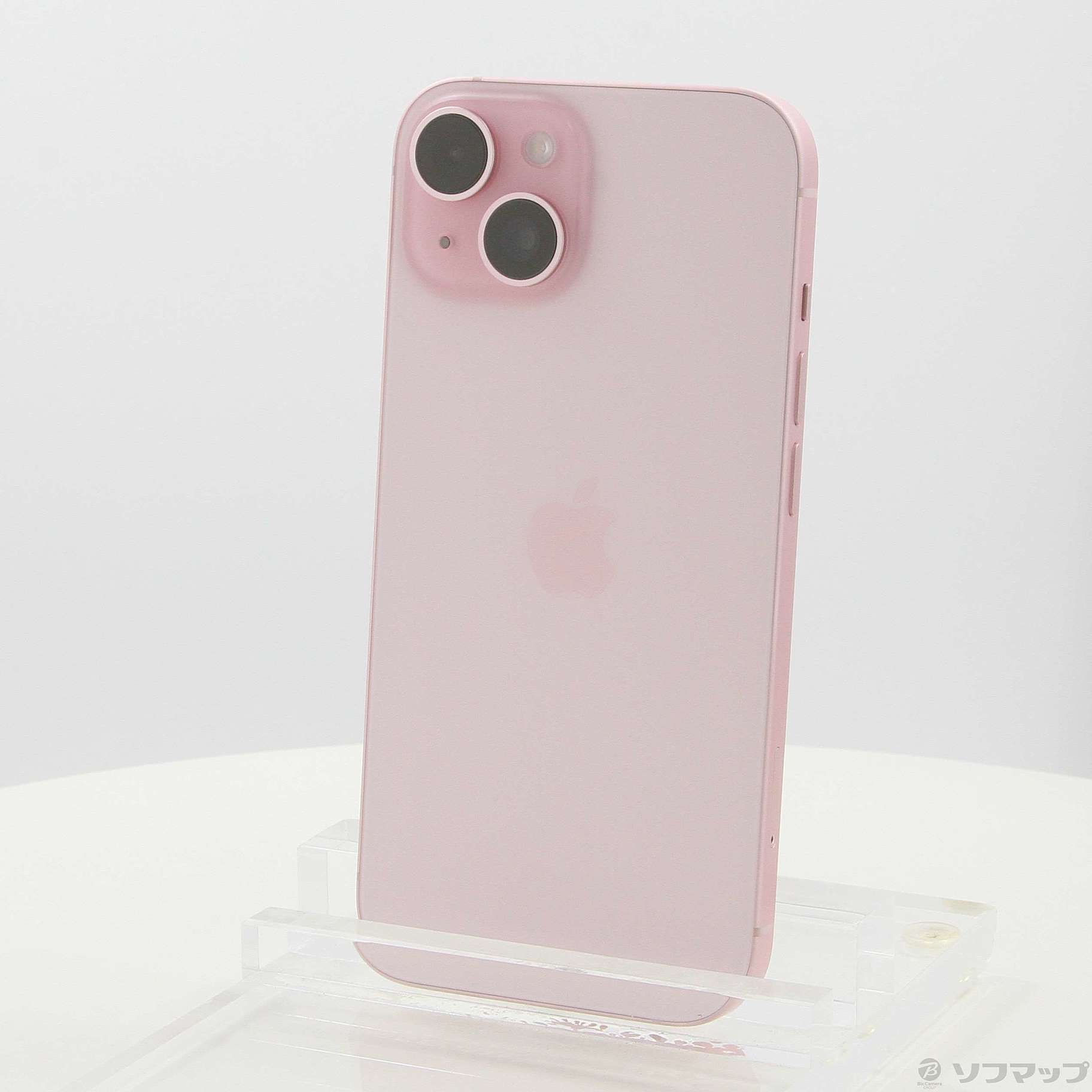 中古】iPhone15 128GB ピンク MTMJ3J／A SIMフリー [2133056649393 