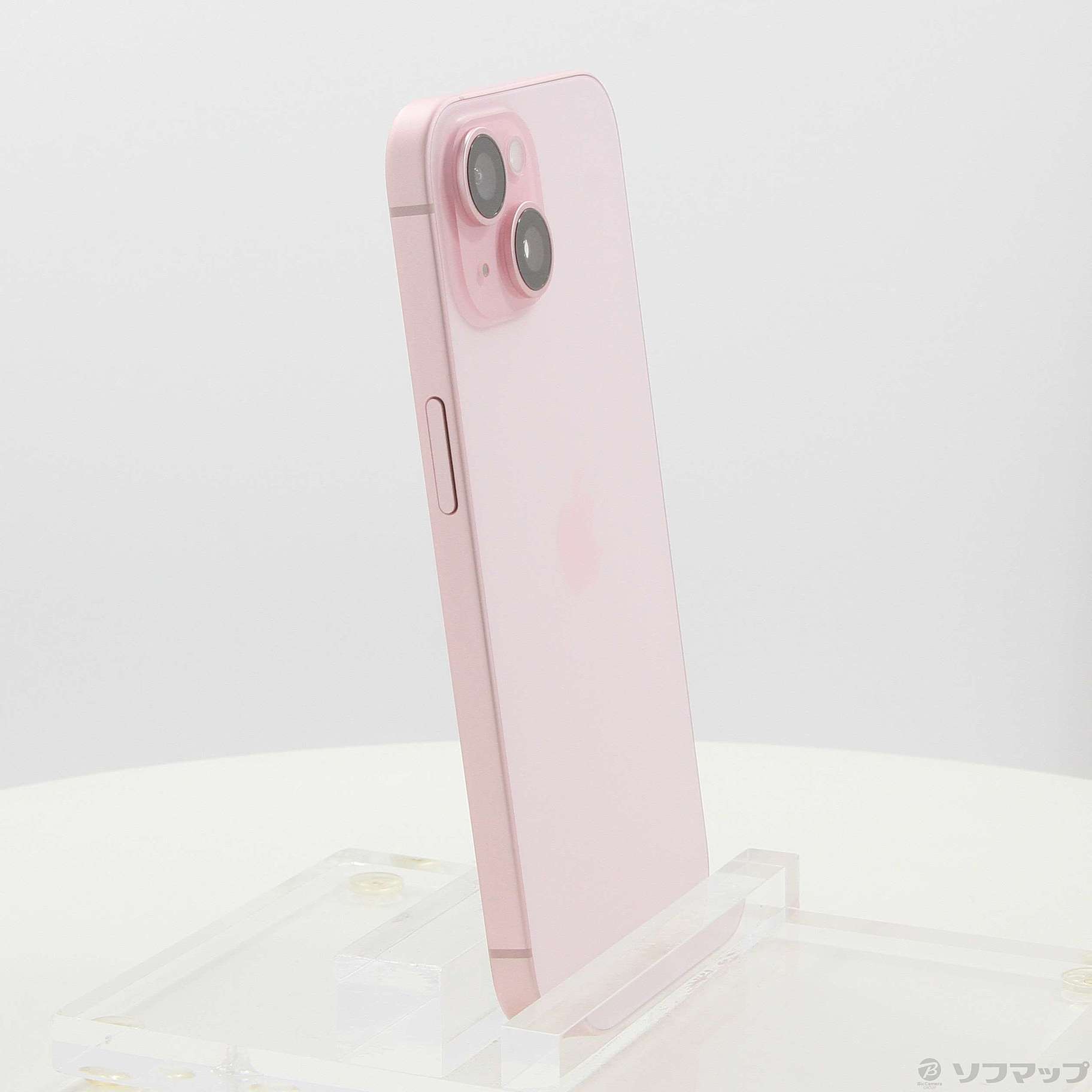 中古】iPhone15 128GB ピンク MTMJ3J／A SIMフリー [2133056649393