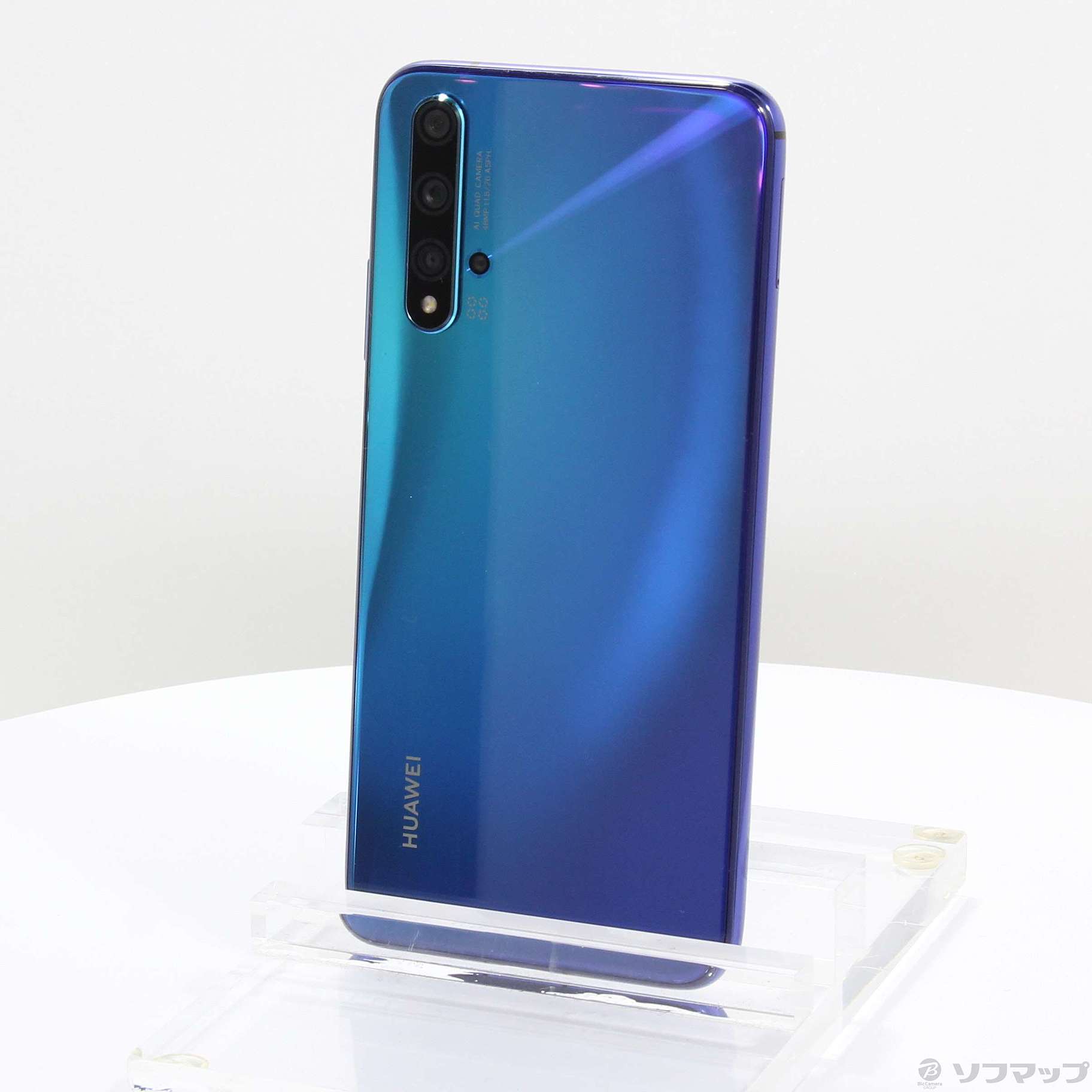 HUAWEI nova 5T YAL-L21[128GB] SIMフリー クラッシュブルー【…