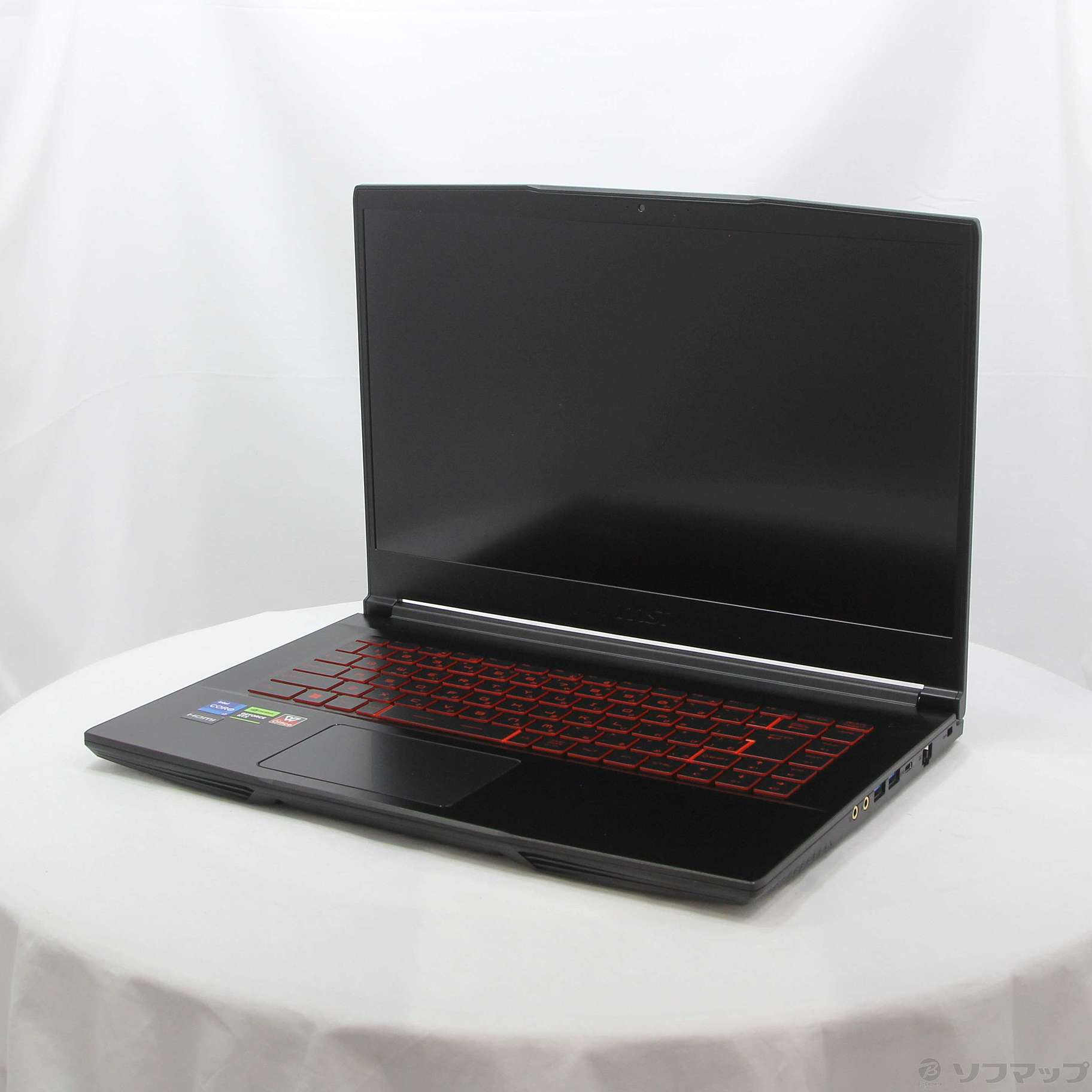 中古】〔展示品〕 Thin GF63 12V Thin-GF63-12VE-069JP ブラック 