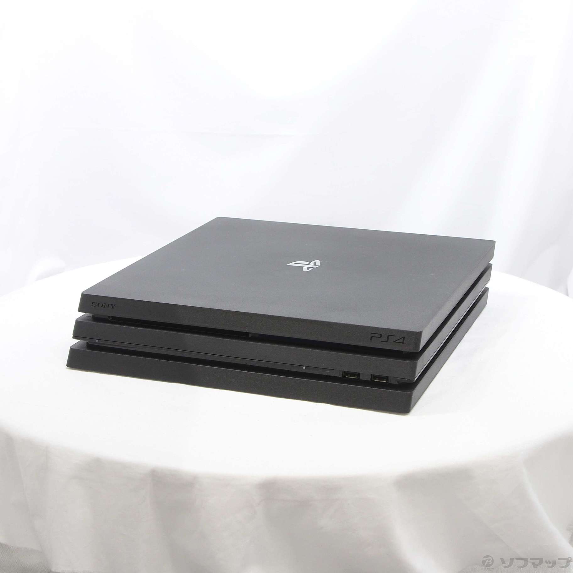 中古】PlayStation 4 Pro ジェット・ブラック 1TB CUH-7200BB01 
