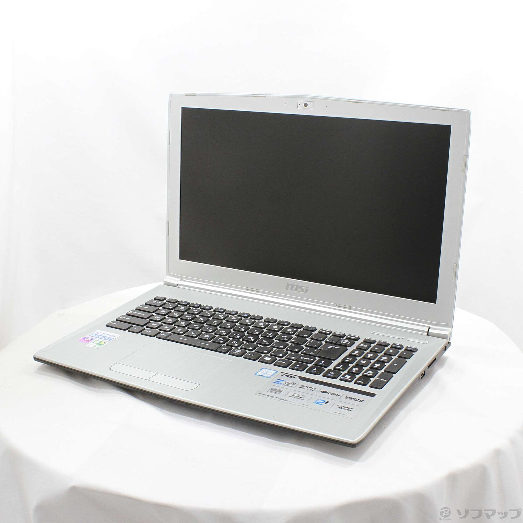 〔中古品〕 格安安心パソコン msi PL62 7RC ［Core-i5-7300HQ (2.5GHz)／8GB／HDD1TB／15.6インチ］