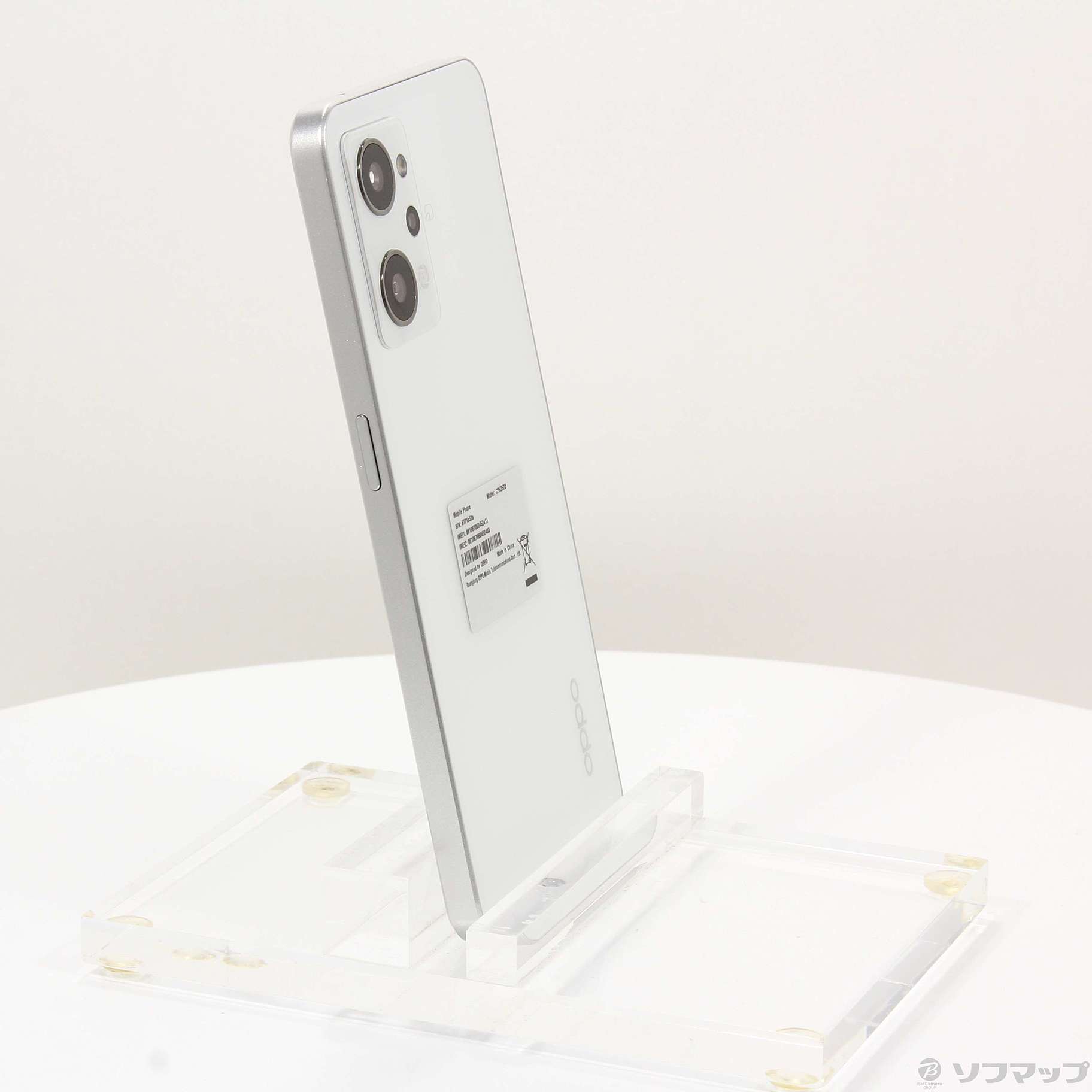 中古】〔展示品〕 OPPO Reno9 A 128GB ムーンホワイト CPH2523 SIM
