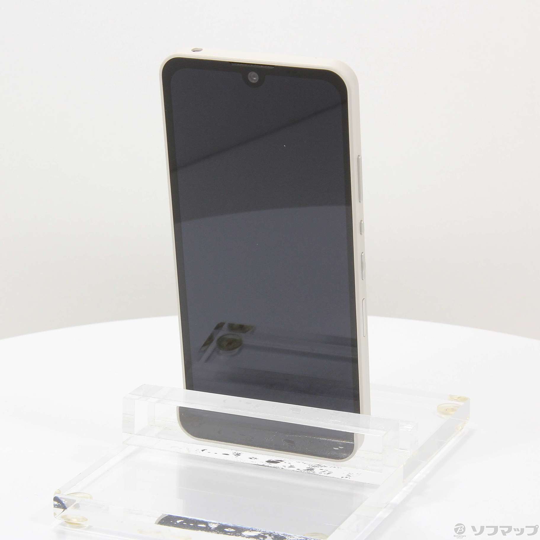 中古】〔展示品〕 AQUOS wish 64GB アイボリー SH-M20 SIMフリー