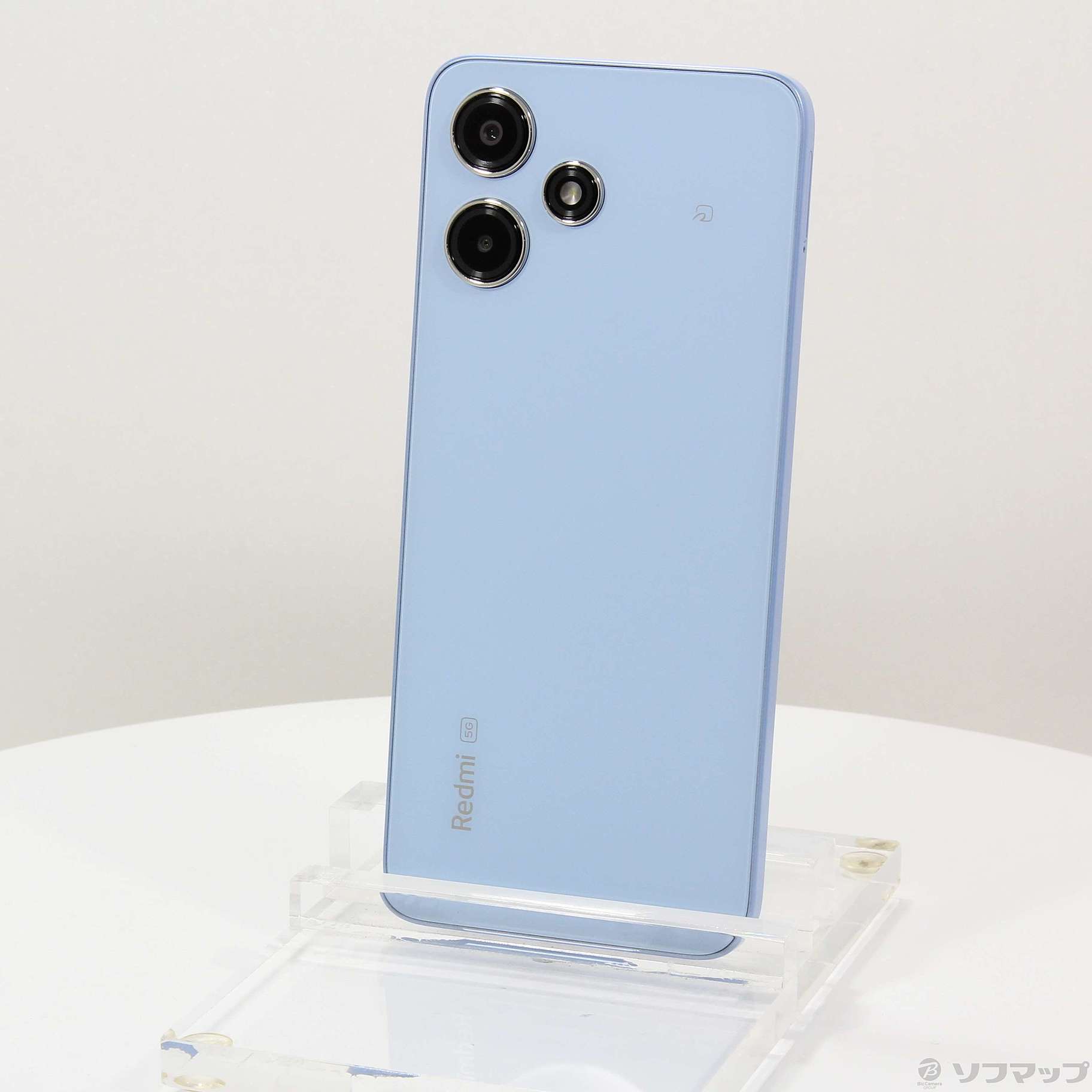 中古】〔展示品〕 Redmi 12 5G 128GB スカイブルー MZB0ETRJP SIM