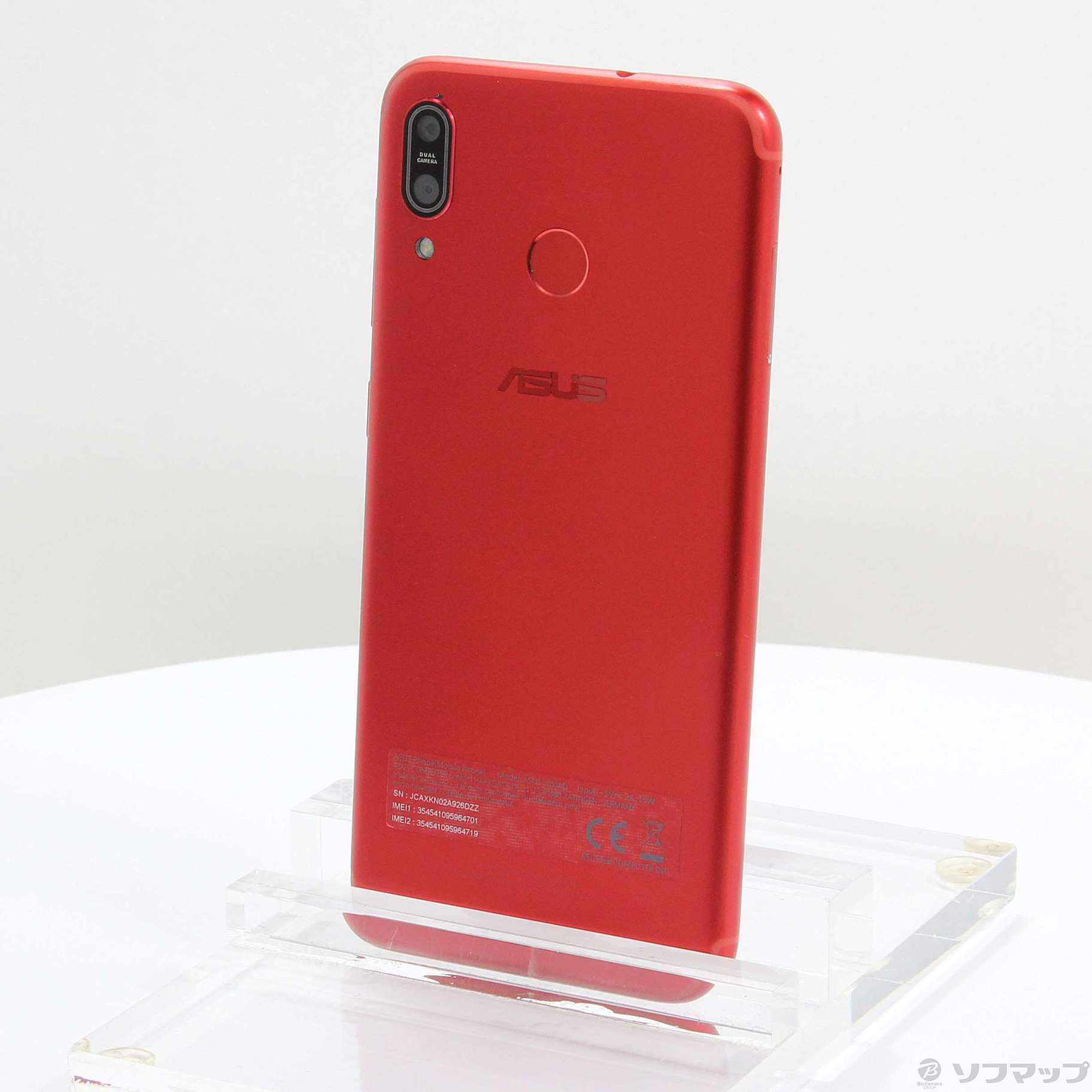 ZenFone Max M1 32GB ルビーレッド ZB555KL-RD32S3 SIMフリー