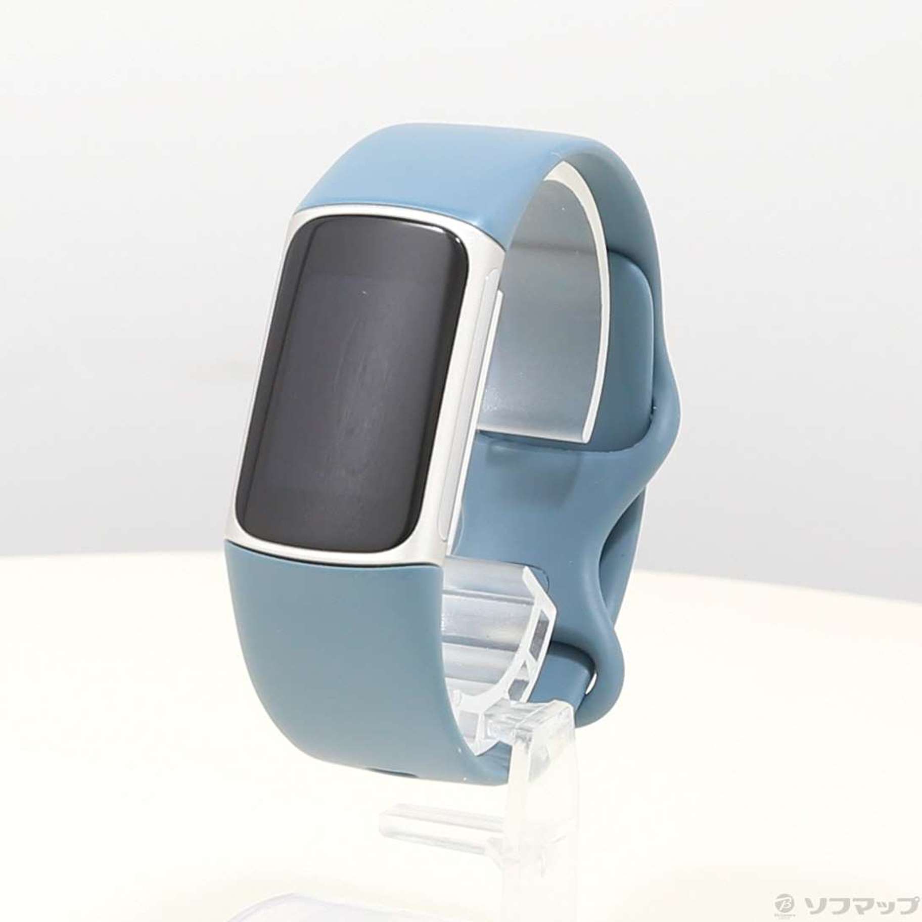 中古】Fitbit Charge5 スチールブルー FB421SRBU-FRCJK [2133056693099 