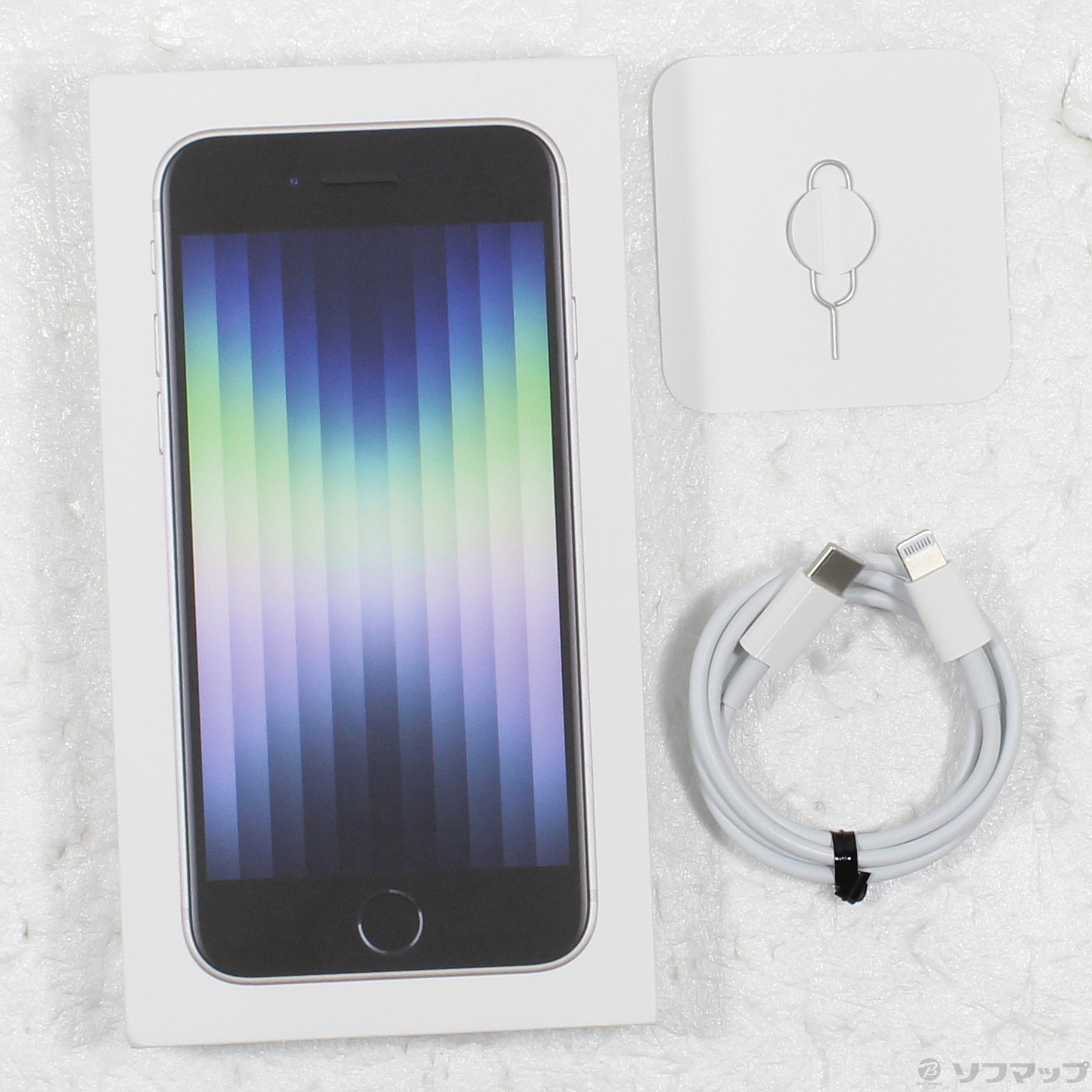 中古】iPhone SE 第3世代 128GB スターライト MMYG3J／A SIMフリー [2133056695789] -  リコレ！|ビックカメラグループ ソフマップの中古通販サイト