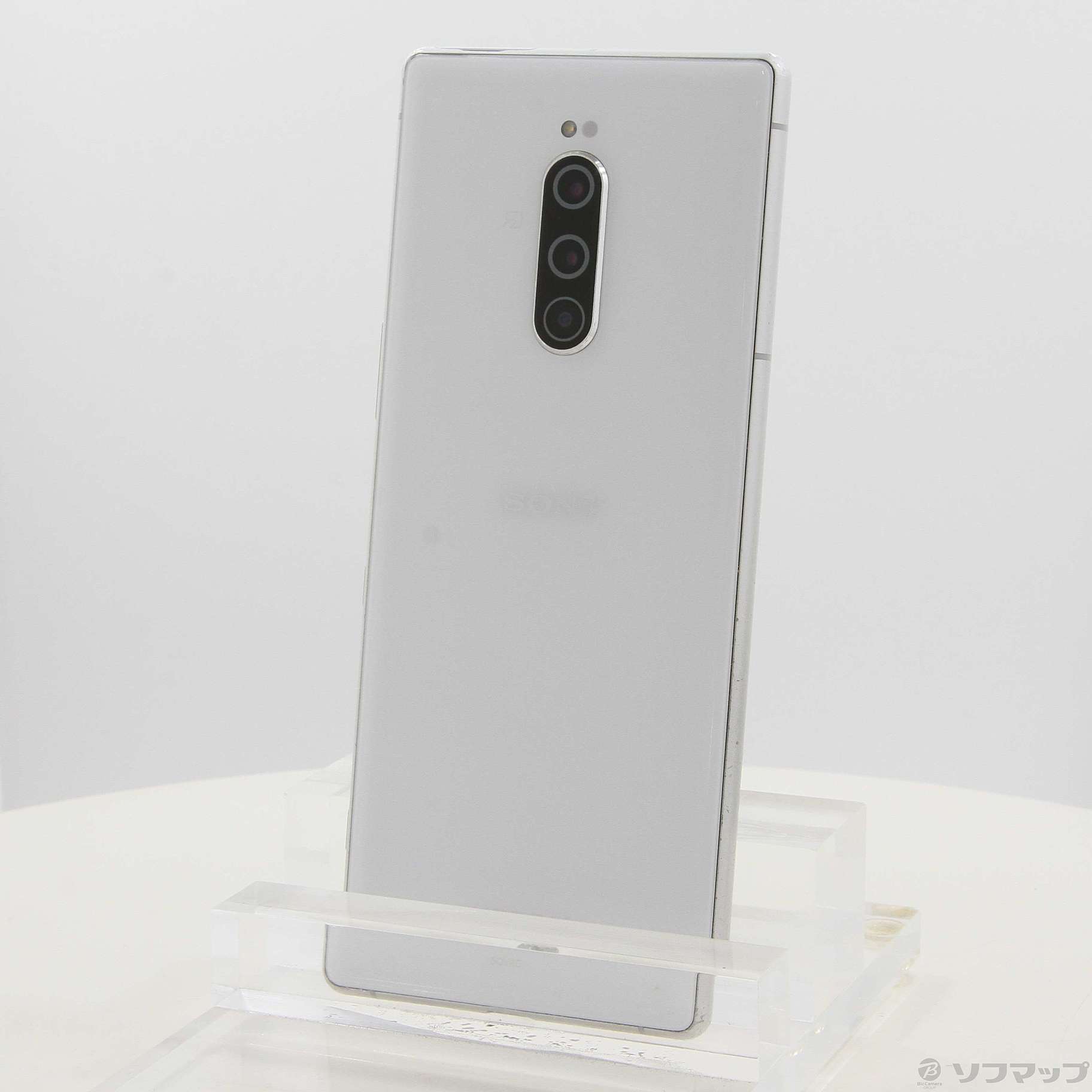 中古】Xperia 1 64GB ホワイト SOV40 auロック解除SIMフリー 