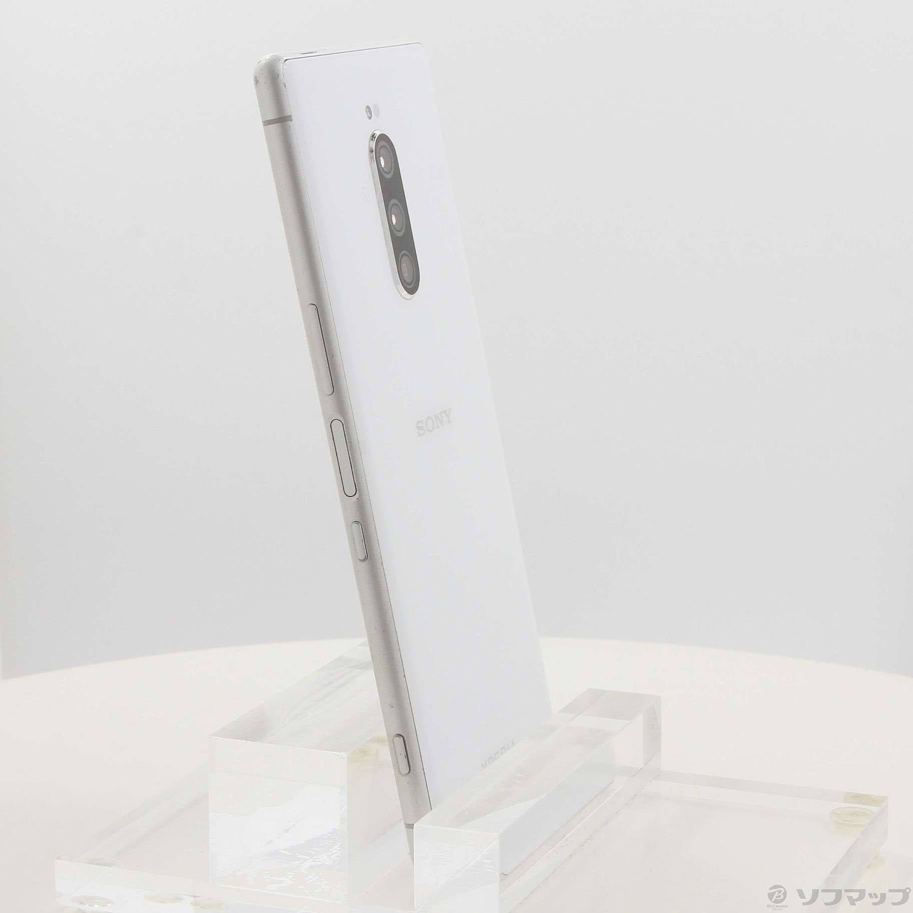 中古】Xperia 1 64GB ホワイト SOV40 auロック解除SIMフリー 