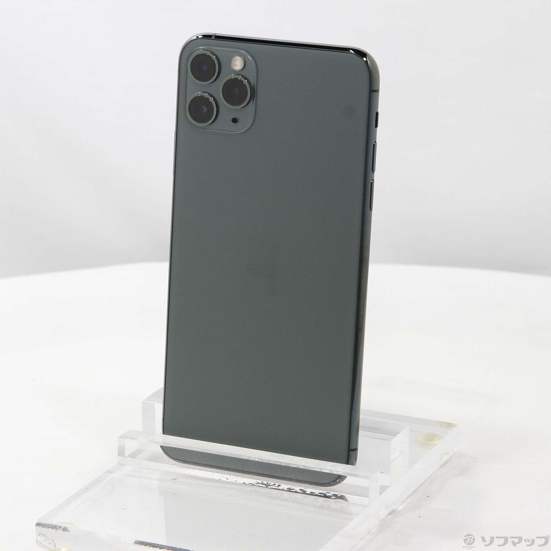 中古】iPhone11 Pro Max 256GB ミッドナイトグリーン MWHM2J／A SIMフリー [2133056702920] -  リコレ！|ビックカメラグループ ソフマップの中古通販サイト