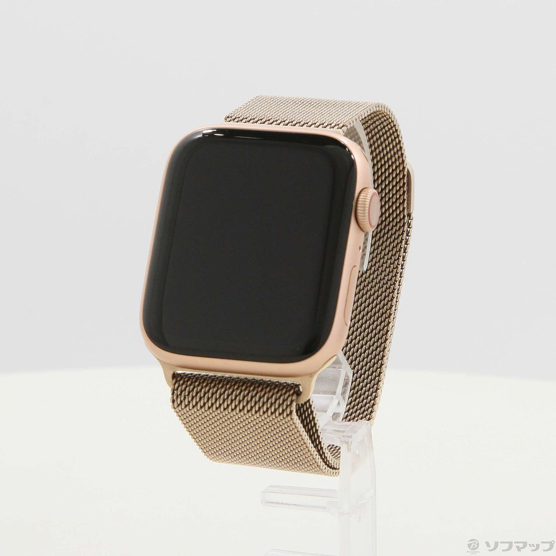 Apple Watch Series 5 GPS + Cellular 44mm ゴールドアルミニウムケース ゴールドステンレススチールミラネーゼループ